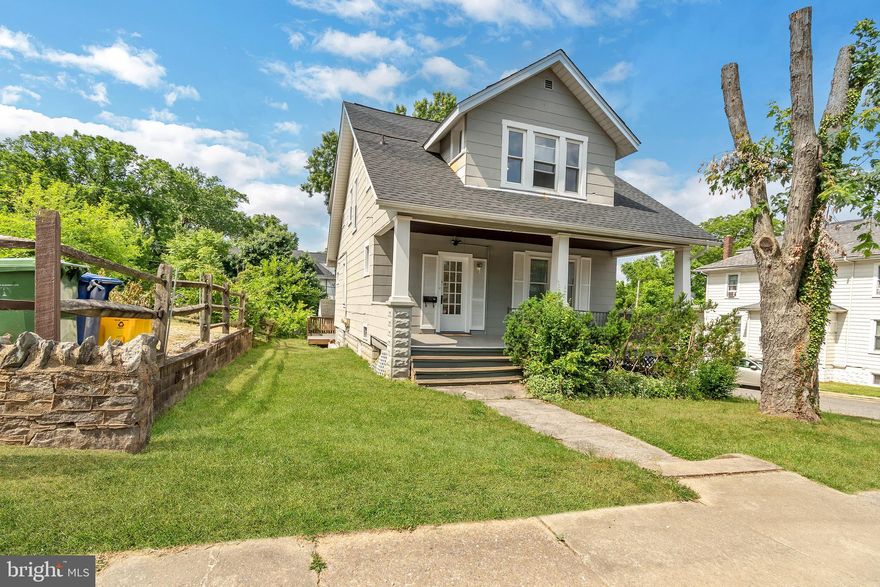 **Offer Deadline Set for 10AM on Monday  7/17/2023**
 
Find your path home in the heart of the Waltherson neighborhood!

This 1920's bungalow boasts lots of light through its many windows. Just blocks south from downtown Hamilton, and north of Lauraville, this 5 Bed | 3 Bath craftsman style bungalow with many original window trim details is a treasure trove for any hobbyist. 

Setting foot upon the front porch, one will notice the stained wood ceiling waiting to soak up the stories being shared while enjoying an evening rain in the neighborhood. The front door opens into a foyer with natural light from the stairwell windows to the left, and an entry into the Living Room. There is ample closet space in the Living Room for coats, vacuums, sports gear etc.! A set of French Doors separates the living room from the dining room, a plus for any rowdy game night when family or guests are staying in the first floor office/ guest suite just off the dining room.  Lots of light in the dining room with tall windows with built in ledges for your plants! The Kitchen boasts an updated range, refrigerator, dishwasher & built in microwave. There is also a hook up for a Washer / Dryer.

Of the five (5) Beds, one (1) is on the first floor with an ensuite with a full tub and large sink basin, and one (1) is in the basement studio. Upstairs on the second floor you will find 3 bedrooms, one with a quaint reading nook and small dressing room off of the bedroom. One bedroom hosts a past kitchenette that would be a great spot to put a laundry room on the second floor or a powder room. The walk out basement provides a naturally lit space for a studio with a summer kitchen. 

In addition to the main structure, there is a shed that could be removed to expose an additional parking pad. There is also a 2 car garage that has its own electric hook-up. 

Single Residence has multi-unit potential as it is zoned for 3 units (Confirmed by Baltimore City). Home has 3 separate BGE meters, 3 Hot Water Heaters & 3 Furnaces. 

**Cinch Systems Warranty is included with Home Purchase