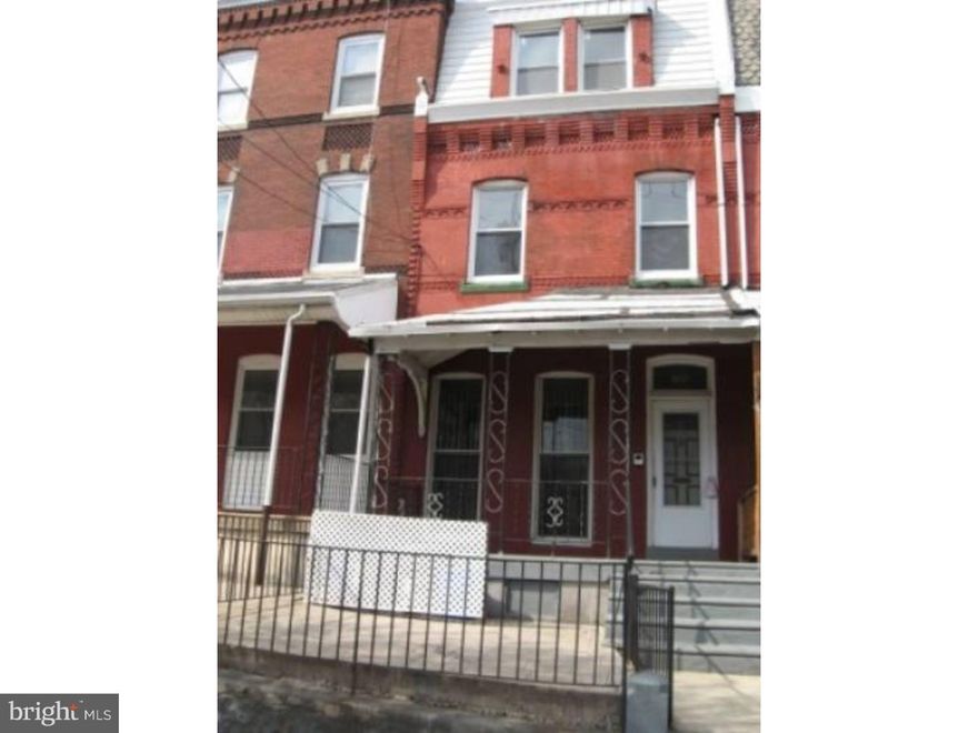 Traditional Townhouse with original features located in University City with easy access to Drexel University.  Front Porch. Entry foyer with tile floor and ornate wood wainscoting. Living Room with ornamental fireplace, ceiling fan and pine floors. Dining room with pine floors. Fully equipped Eat-in Kitchen with white cabinets and tile floor. Rear Pantry and Powder Room. Access to rear Patio.  Basement with gas fired forced air- 2013, gas hot water heater 2013 and washer/dryer.  Stairs to 2nd floor with carved balusters: Front Bedroom with pine floors, ornate Armoire and ceiling fan. Hall Bedroom with oak parquet floors.  Hall Bath.  Rear Bedroom with pine floors and en-suite shower and sink. 3rd floor: Hall Powder Room. Hall and 2 Bedrooms with oak parquet floors. Front Bedroom with ceiling fan.  Property is presently rented through August 31 2017 for $2500 plus utilities.