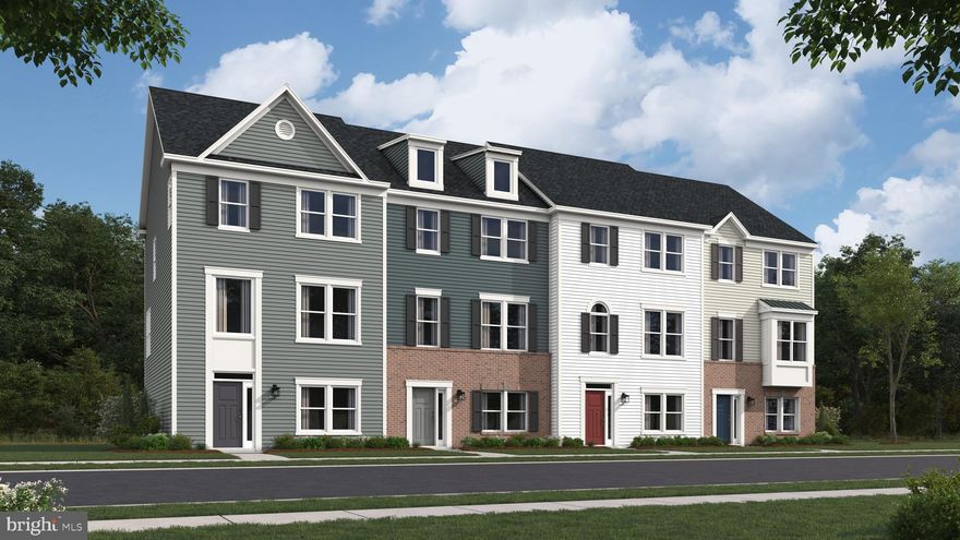 New Floorplan – The Tennyson 2 car rear garage 22’ wide home – November delivery – This new plan is in the Patapsco Glen West section. Enjoy the completed community amenities which includes a Pool, fitness center, walking trails, dog parks and playgrounds. The Tennyson features 2 full baths and  2 1/2 baths. You will find 3 spacious Bedroom in the home. An open main level that has a Chef's kitchen, family room and dining area. The Kitchen has stainless steel appliances including gas oven range, microwave, refrigerator, and dishwasher. There is a kitchen island with granite countertops, Luxury vinyl plank flooring on the main level and a comfortable owner’s suite that features a private full bath and granite countertops with Dual vanities.  18 x 10 deck.  The connected theme by Lennar features includes a smart thermostat, ring video doorbell. Additional included items are 5 ¼ base molding throughout, pre-finished, upgraded stained railings with wrought iron balusters, LED lighting throughout the home and so much more. Photos are for illustration purposes.