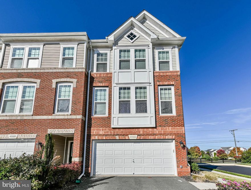 Beautiful Townhome in the Broadlands this recently updated Quincy Model end-unit townhome in the heart of Broadlands, is bright, spacious. Has brand new carpeting, oversized windows, and an open layout perfect for modern living. The gourmet kitchen boasts granite countertops, stainless steel appliances, and a large eat-in island that flows into the dining and living areas—plus direct access to a private deck for seamless indoor-outdoor entertaining. Upstairs, enjoy a luxurious primary suite with spa-like bath and walk-in closet, plus a second full bath conveniently located for the two secondary bedrooms and upper-level laundry. The finished lower level offers a versatile recreation room, full bath, and walk-out to a fenced backyard with patio, along with a large closet under the stairs for extra storage. This property also has a two-car garage and plenty of parking. Community amenities include, pools, fitness centers, trails, playgrounds, and more—all just minutes to shopping, dining, top-rated schools, the future Silver Line Metro, and major commuter routes.