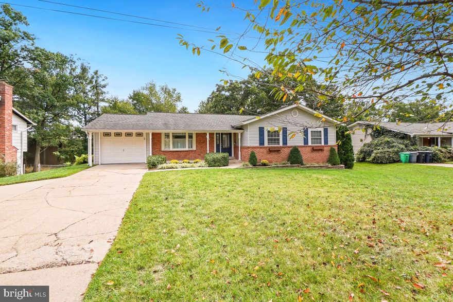 This home is stunning and move-in ready!  Beautiful newer hardwood floors on main level.   Remodeled kitchen with white cabinets, granite counters and stainless steel appliances.  Kitchen with table space.  Family room off the kitchen and separate dining area.  Main level hosts 3 bedrooms including the primary bedroom.  Primary bedroom with own remodeled bath.  Fully finished walk out basement with another bedroom and full bath plus a large rec room.  Plenty of storage in this home which is so hard to find.  Lovely flat backyard that is fenced.  Nothing to do with this one but move in!!