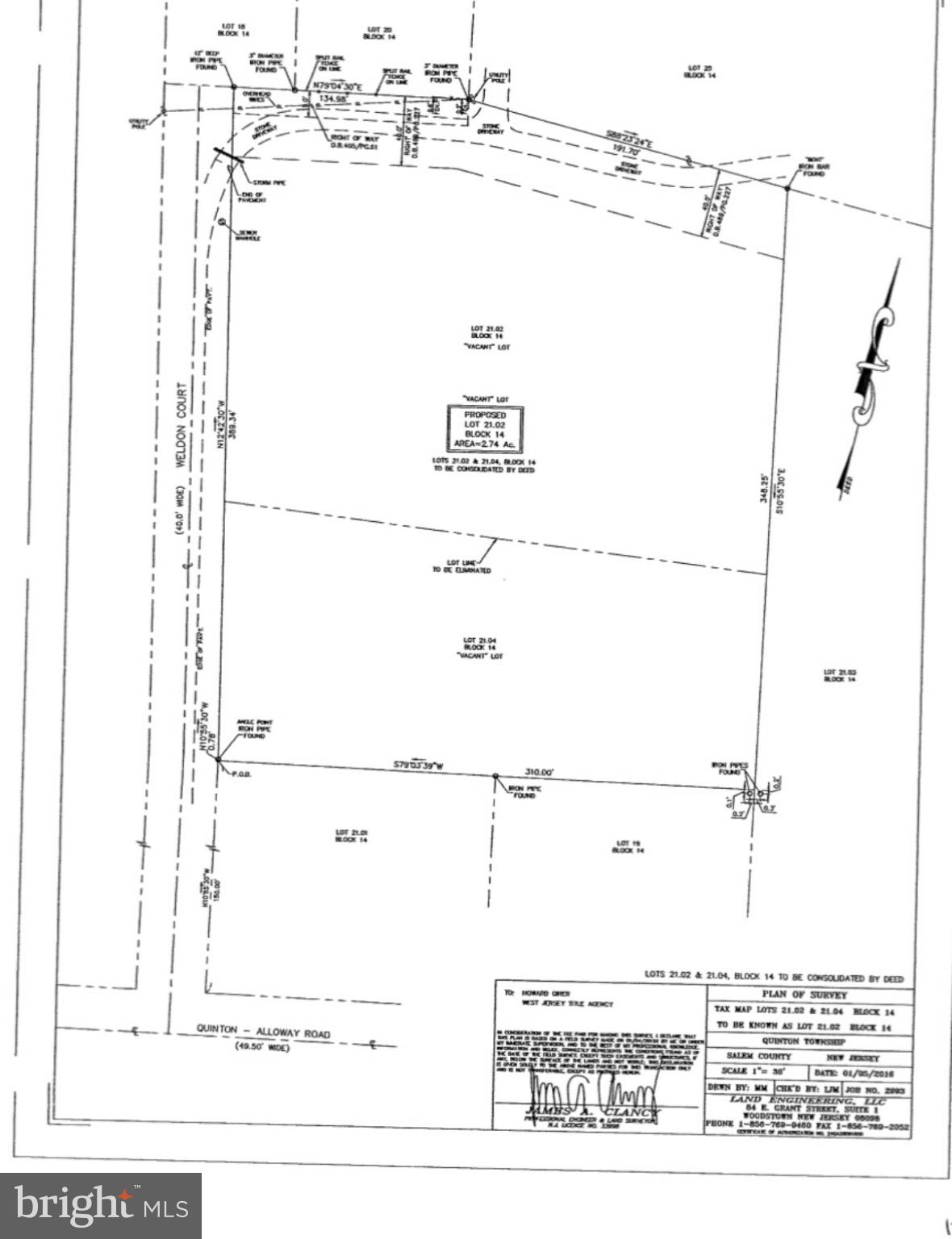 QUINTON ALLOWAY ROAD