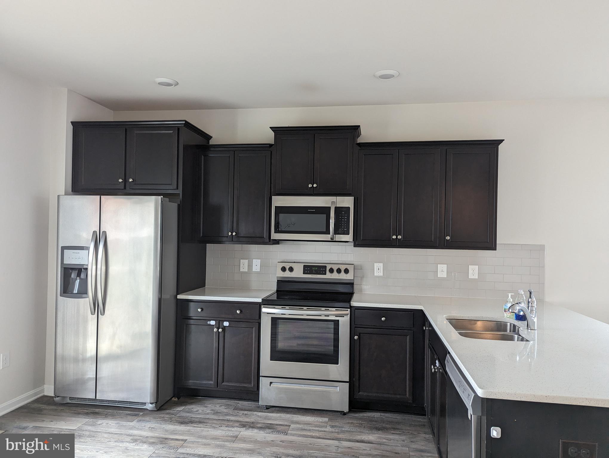 Available September 1st, 2025. Come make this 3 story end-unit townhouse your own!! The location is convenient to schools, shopping, restaurants, medical, and I-81. The first floor is the 1-car garage, coat closet, utility room, half bath, and one large room that can be a 4th bedroom, mancave, or game room for the kiddos. This unit has a fenced-in backyard for privacy. As you go upstairs you will find a spacious kitchen with tons of storage and quartz countertops, a dining room, and a large living room with LVP flooring. Also a deck of this level for entertaining or just relaxing after a long day. Upstairs the primary bedroom has its ensuite bathroom with a large shower and 2 sinks, 2 other bedrooms, and a full second bathroom. The laundry room is on the same level as the bedrooms so no more hauling your laundry up and down the stairs. The tenant is responsible for all utilities and lawn care. Income must be 3 times the rent. No pets allowed!