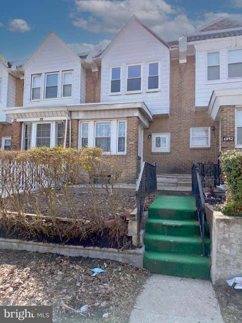 Townhouse For Sale - 4850 Brown Street<br/> PHILADELPHIA, PA 19139