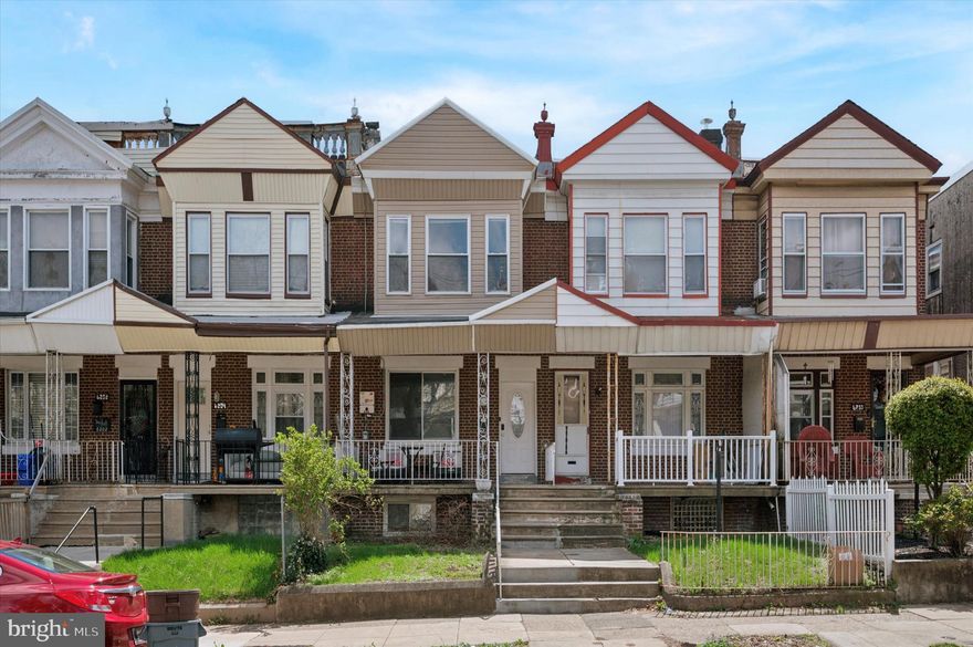 Welcome to this beautifully appointed 5-bedroom, 2.5-bath residence located in the heart of Overbrook, a well-established and conveniently situated neighborhood. This home effortlessly blends classic architectural charm with modern enhancements, creating an inviting space that meets the needs of any imaginative homebuyer. Upon entering, you are greeted by an expansive open-concept living and dining area that is ideal for both everyday living and elegant entertaining. The space is adorned with impeccably preserved original hardwood flooring, sophisticated base molding, a custom trey ceiling, and contemporary recessed LED lighting, all working in harmony to create a warm and refined ambiance.
The kitchen serves as the centerpiece of the main level, showcasing a seamless fusion of function and style. Outfitted with stainless steel appliances, timeless wood cabinetry offering generous storage, and a sleek, modern backsplash, this space is designed to inspire culinary creativity. A conveniently located powder room adds additional practicality to the main level layout.
Upstairs, four generously sized bedrooms are flooded with natural light and are connected by an open hallway featuring high ceilings, enhancing the sense of space. Two bathrooms offer elegant tile finishes, tasteful vanities, and contemporary fixtures, ensuring a spa-like experience for residents and guests alike.
The full lower level extends the home’s living space with a versatile layout that includes a cozy playroom or entertainment space and a fifth bedroom—perfect for use as a guest suite, home office, or additional recreational area. Outdoor living is equally impressive, with a private rear yard that provides an ideal setting for summer barbecues, casual gatherings, or quiet relaxation. A key update is the leased 3-year new solar panels delivering long-term energy efficiency. Conveniently located within walking distance of multiple public transportation options—including bus lines, trolley routes, the regional rail, and the 63rd Street station on the Market/Frankford Line—this home also offers easy access to major thoroughfares such as Route 1, Route 3, and I-76, making commuting and city access remarkably simple.
Neutral color palettes throughout the home offer a modern aesthetic and provide a blank canvas for your personal design vision. Whether you're a growing household, first-time homebuyer, or someone seeking spacious living in a prime urban location, this Overbrook residence presents a rare opportunity to enjoy.