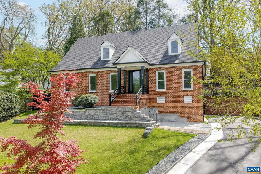 Fresh, inviting, and fully renovated, this light-filled 4 bedroom, 4.5 bath home sits on one of Charlottesville?s most iconic tree-lined streets, and seamlessly pairs a classic exterior with a bright, open modern interior.  Designed for both everyday comfort and effortless entertaining, the spacious floor plan offers thoughtfully curated living areas throughout, including 2 primary suites, dedicated home office, & a sunroom just off the breakfast area that overlooks the private, fenced backyard, creating easy indoor-outdoor flow & a perfect space to relax or host. At the heart of the home, the sleek chef?s kitchen is a true showstopper, complete with a 10-foot island, Wolf range, imported German cabinetry, and an expansive walk-in pantry. The terrace level further expands your living options with a generous recreation room, exercise area, and full bath, with flexibility to add an additional bedroom.  Additional highlights include a low-maintenance brick exterior, a charming covered portico, an oversized two-car garage, generator, and the rare convenience of off-street parking. Ideally located within walking distance to UVA and Barracks Road shopping, and just minutes from Boar?s Head, Farmington, and Downtown Charlottesville.,Granite Counter,White Cabinets,Fireplace in Living Room