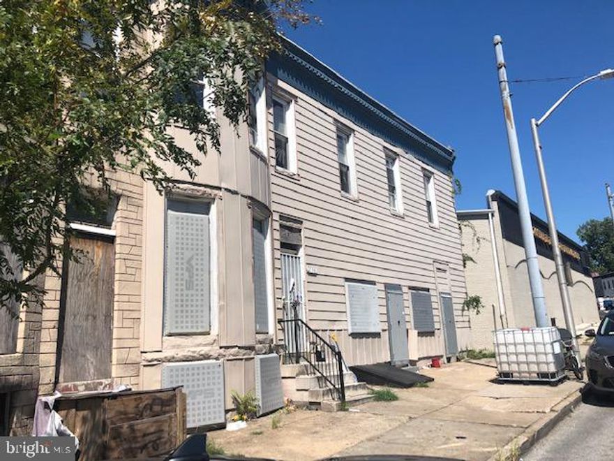 UNIQUE INVESTMENT OPPORTUNITY!  Double wide property consisting of four 1 bedroom, 1 bath units.  Property is legally zoned for 3 units but consists of 4 units.  In need of renovation but offers a great opportunity for an investor looking to add to their rental portfolio.  Sold As-Is.  Basement contents will remain in the property and not removed.  Cash or Hard Money Only