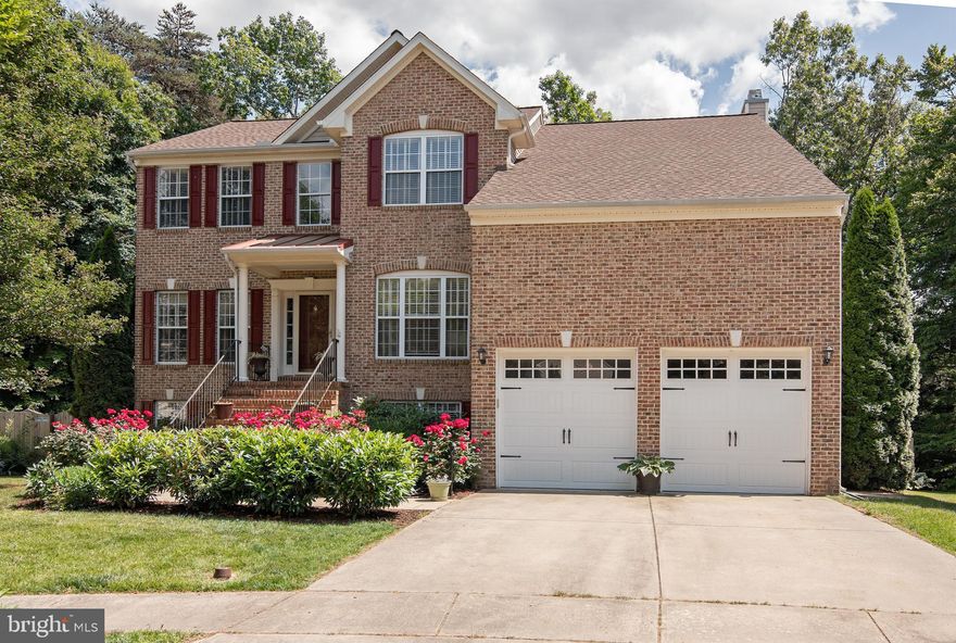 This beautiful colonial style home with 5 bedrooms, 3 in half baths, 3852 square feet total with a 2 car garage, hardwood floors, and  .35 acres.  This house has a lot to offer.  The house has a lot of improvements as well as a  brand new roof, new deck, fence, fully finished basement with a bedroom and full bath, garage doors replaced and insulated, granite kitchen countertops, new backsplash,  shed, and new appliances fridge, washer, and dryer.   Situated on a culdesac this is an excellent opportunity to purchase one of the larger homes in the neighborhood.  Professional pictures coming soon.