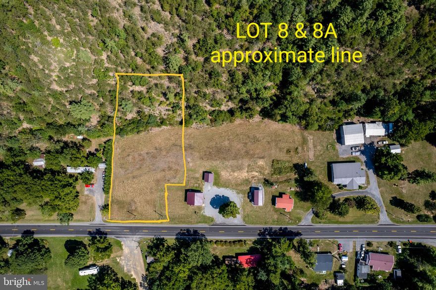 Calling all homebuyers, investors, entrepreneurs, and hunters! Ideal building lot in Brandywine, WV. Over one acre (with 2 lots, combined) in fantastic location. Public water available. Property backs to National Forest and close proximity to Brandywine Lake, shopping, dining. Perfect for your home, recreational needs,  or your business. Neighboring 2.32 acre commercial lot complete with a turn key hair salon and more is also available and on the market for purchase. Bring your imagination and creativity. Opportunity abounds!