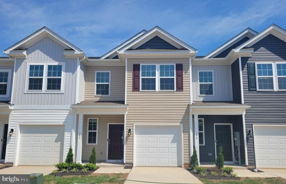 Summer Delivery! Just in time for the leaves to change!
Luray Landing offers affordable living in a dream location. Beautiful Mountain Views. Walking distance to shopping, grocery store and even Luray Caverns. A short drive to Massanutten Mountain and Resort and Shenandoah National Park. D.R. Horton proudly offers our Delmar Floorplan. 3 bedrooms, 2.5 baths complete with a 1 car garage. Gorgeous open kitchen with granite countertops and stainless steel appliances. LVP flooring on entire main level. Spacious bedrooms upstairs with 2 full baths complete with granite countertops. Washer and Dryer hook ups conveniently located on Bedroom level. Would make a great long term rental. High Speed internet is offered in the community and goes well with all included Smart Home Features. Call to set up an appointment
Up to $5,000 total closing cost is tied to the use of DHI Mortgage. *Photos, 3D tours, and videos are representative of plan only and may vary as built.