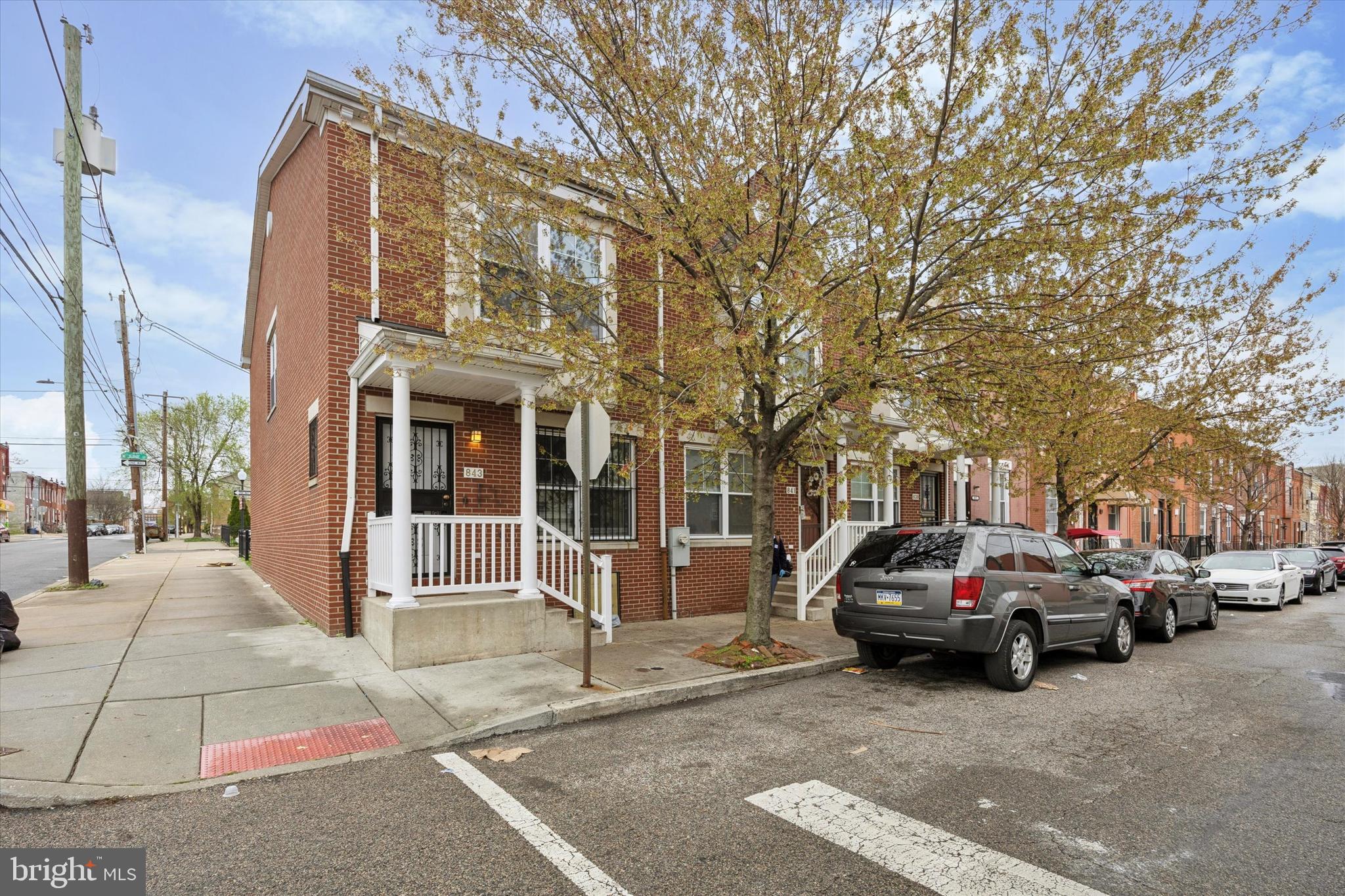 Welcome to 843 N Markoe St! This spotless 3-bedroom, 1.5-bathroom single-family rowhome offers a perfect blend of comfort, style, and convenience. As you step inside, you'll be greeted by a bright and airy living space with beautiful wood floors that flow seamlessly into the kitchen. The kitchen boasts sleek white shaker cabinets, granite countertops, and a full suite of stainless steel appliances, perfect for cooking and entertaining. A convenient half bath and a laundry closet with an in-unit washer and dryer are located just behind the kitchen. At the rear of the home, a sunny dining area offers large windows that fill the room with natural light.
Upstairs, you'll find three generously sized bedrooms with ample closet space, plus a full bathroom with a marble-topped vanity and a bathtub/shower combo. Additional storage space can be found throughout the home, ensuring you'll have plenty of room for all your essentials.
Featuring central air, and in-unit laundry, this home is move-in ready with modern finishes throughout. Conveniently located near Fairmount Park, major highways, and within easy commuting distance of Center City Philadelphia.