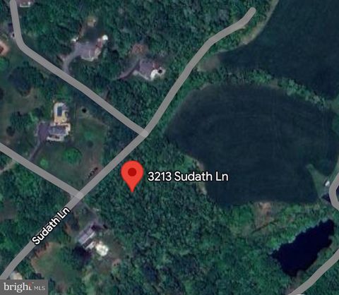 Vacant Land For Sale - 3213 Sudath Lane<br/> JARRETTSVILLE, MD 21084