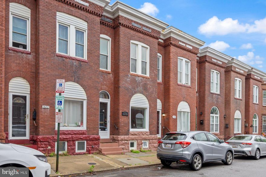 Discover the charm of this beautifully maintained townhouse nestled in the historic Federal Hill District. Built in 1920, this residence seamlessly blends classic architectural Baltimore style with modern conveniences, offering a warm and inviting atmosphere that feels like home. With effortless parking, this home offers space for two vehicles in the driveway and additional on-street options. Step inside to find an inviting layout featuring three well-appointed bedrooms and one and a half bathrooms. The interior boasts stunning wood floors and ceramic tile, enhancing the home's character. Thoughtful details like ceiling fans and wine storage elevate the living experience. The kitchen is a chef's delight, outfitted with essential appliances including a gas oven/range, built-in microwave, dishwasher, and refrigerator, making meal prep a breeze. The convenience of a washer and dryer in the basement adds to the home's functionality. This property is available for lease now and is located within 5 miles of commuter rail stations and less than 10 miles from the airport, your daily commute will be effortless. Experience the perfect blend of historic charm and comfort living in this delightful interior rowhome. Your new home awaits!

APPLICATION SUBMISSION DEADLINE IS 5/25 AT 6PM
