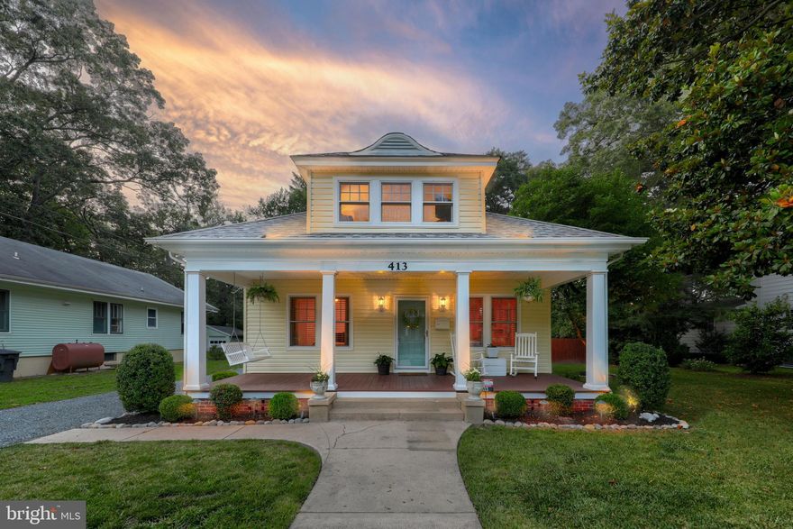 Welcome to this meticulously maintained home that has been completely rebuilt with low maintenance and efficiency in mind, located in Salisbury, Maryland. Nestled in a peaceful and friendly neighborhood, this charming residence offers a serene ambiance while being just minutes away from the many amenities the city has to offer. As you approach the home, you'll be greeted by a welcoming front porch adorned with a lovely porch bench swing, inviting you to relax and enjoy the surroundings. The porch is surrounded by beautifully landscaped and irrigated grounds that create an inviting atmosphere and make you feel instantly at home. Step inside, and you'll discover a home that has been completely renovated and rebuilt with a focus on lasting design and low maintenance. Luxury vinyl plank flooring graces the main level, providing both durability and a touch of elegance. The living room, featuring a cozy brick fireplace, seamlessly flows into a sizeable dining room, creating the perfect space for entertaining and gathering with loved ones. The kitchen boasts stainless steel appliances and an abundance of cabinet storage to accommodate all your culinary needs. The main level also features a primary bedroom, offering convenience and privacy, along with a supplemental walk-in closet/dressing room, study, or flex space that can be tailored to your specific needs. The main level full bath showcases a double sink vanity and a beautifully tiled shower. Upstairs, you'll find two additional bedrooms, providing ample space for family, guests, or a home office. A full bath on the upper level ensures comfort and convenience to each bedroom. The expansive rear yard has been cleared and fully fenced with wood privacy fencing that has been thoughtfully landscaped to create a tranquil and inviting oasis for outdoor enjoyment. Whether you're planting your own garden, hosting a barbecue, or simply enjoying the beauty of nature, this outdoor space will undoubtedly become your personal place to unwind. This meticulously maintained home in Salisbury, Maryland offers the perfect blend of peaceful living and convenient access to city amenities. With its beautifully landscaped grounds, low-maintenance design, and thoughtful renovations, this residence is ready to provide you with a comfortable and inviting living environment for years to come.