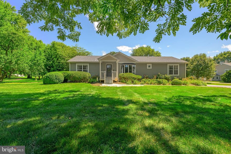 Discover the epitome of modern comfort and tranquility in this updated 4-bedroom, 3-bathroom ranch house located in the highly sought-after Garnet Valley School District. Situated on a generous .76-acre lot that backs up to a private field, this residence offers over 3,000 square feet of living space and an array of impressive features. As you step inside, you'll be welcomed by an open-concept floor plan that seamlessly connects the living room and dining area to the updated kitchen, creating an ideal space for entertaining and everyday living. The kitchen features granite countertops, a tile backsplash, tile flooring, stainless steel appliances (only 2 years old), and a stylish Boos block center island. The large bay window in the dining area invites natural light to illuminate the heart of the home. The main level also hosts three inviting bedrooms, including the primary suite with a walk-in closet and an ensuite bathroom boasting a separate shower and a luxurious soaking tub. Luxury vinyl plank flooring in the bedrooms and fossilized bamboo flooring (recently updated) in the living spaces further enhance the interior's contemporary appeal. The finished basement expands the living space, offering a family room, a spacious bedroom, a full bathroom, and a versatile bonus room that could serve as a home office or gym. Additionally, the fully wired second kitchen in the basement adds flexibility and convenience to the lower level. Updates including fresh paint throughout, an energy-efficient HVAC system (only 4 years old), and a brand new hydraulic sump pump with water-powered backup ensure modern functionality and peace of mind. Outdoor living is equally impressive at this incredible home, with a Trex front porch covered by a portico and a large Trex back deck providing inviting spaces to enjoy the beautifully lush surroundings. The property also includes a 26x26 pole barn with an oversized garage door and covered side porch, offering endless potential for hobbies, storage, or relaxation amidst the beautifully landscaped backyard featuring a fire pit and mature landscaping including multiple fruit trees and strategically placed privacy trees. Conveniently located with easy access to major routes including I95, 476, 202, 322, and Route 1, this property offers the perfect combination of serene privacy and accessibility to urban and suburban amenities. Don't miss the opportunity to experience the lifestyle this exceptional property has to offer. Schedule a showing today and envision the possibilities of spacious luxury, modern convenience, and natural beauty in the prestigious Garnet Valley School District.