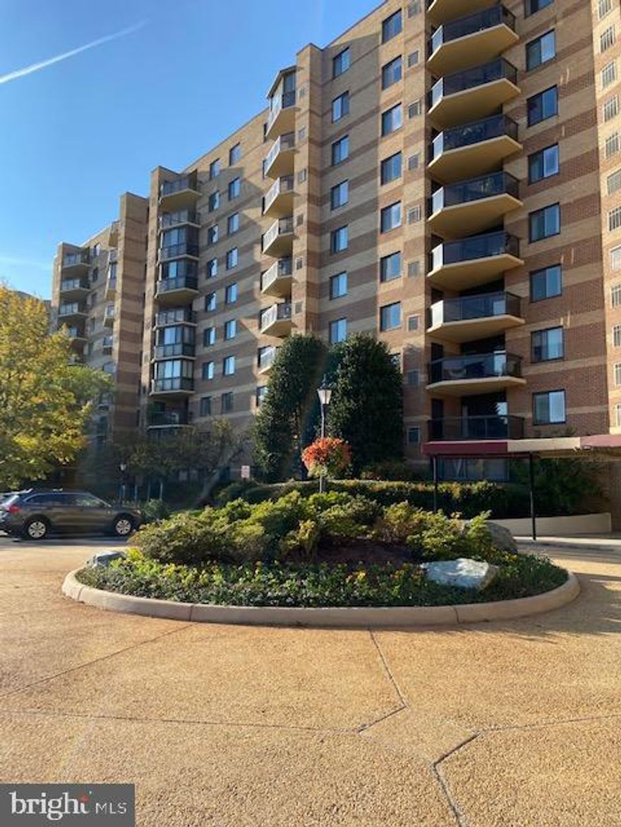 Beautiful and Sunny open floor plan in a great location close to everything with 24 -hours security a gated community on a  34 acres lot!  Bright F unit, wood floor on the living and dining area  New carpet in one of the bedrooms. Both bathrooms are nicely remodeled.  Kitchen with Granite countertops, refrigerator, new microwave, and washer/dryer in the unit.  Enclosed balcony with a beautiful view for all seasons with a ceiling fan.  Extra Storage. Close to Tysons mall,  the new Boro  Tysons Area, Whole Foods,  Restaurants, Shops , CON  Movie Theater, and less than a mile to Silver line  Metro!  This great gated community offers,  In-door/ Out-door Pools, Tennis courts, Game rooms, Library, Gym, Basketball  & Volleyball Courts, Convenience Store, Trails, and much more!  Shuttle bus to Metro and easy access to 495, I-66, Rt 7, 267 Toll Road.  Available immediately for move-in!