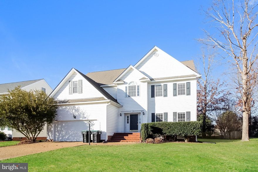 Beautiful Colonial home featuring a gourmet kitchen with granite countertops, and bright sunlight on sunny days. What we love about this home is the great size fenced in backyard and you are within minutes to enjoy walking outdoors near the park. The inviting living area offers ample room to enjoy an evening in or outside to relax on the back patio! .