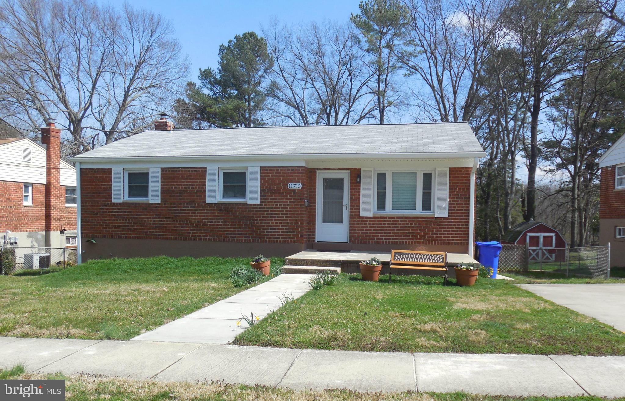 MILITARY DISCOUNT! Clean, clean, clean and updated (just this year!) brick rambler walking distance to train and close to White Flint Metro. New first floor bath! Lots of upgrades. Back yard is fenced with gate to MUNICIPAL PARK with tot lot and tennis courts. Three bedrooms, finished basement w/bar and close to shops, restaurants and Walter Reed (Bethesda Naval). NON-smokers ONLY (no vaping, intending to quit, smoking outside, etc.), Pets on case by case , Credit score of 700 or higher, Single Source income of $69,500 or more, Good rental history, No bankruptcies, Clean criminal record, Four people MAX. Basement not to be used for sleeping quarters. Check the prices on comparable properties - this is a bargain! Tried to talk her into more money but she said keep it affordable!