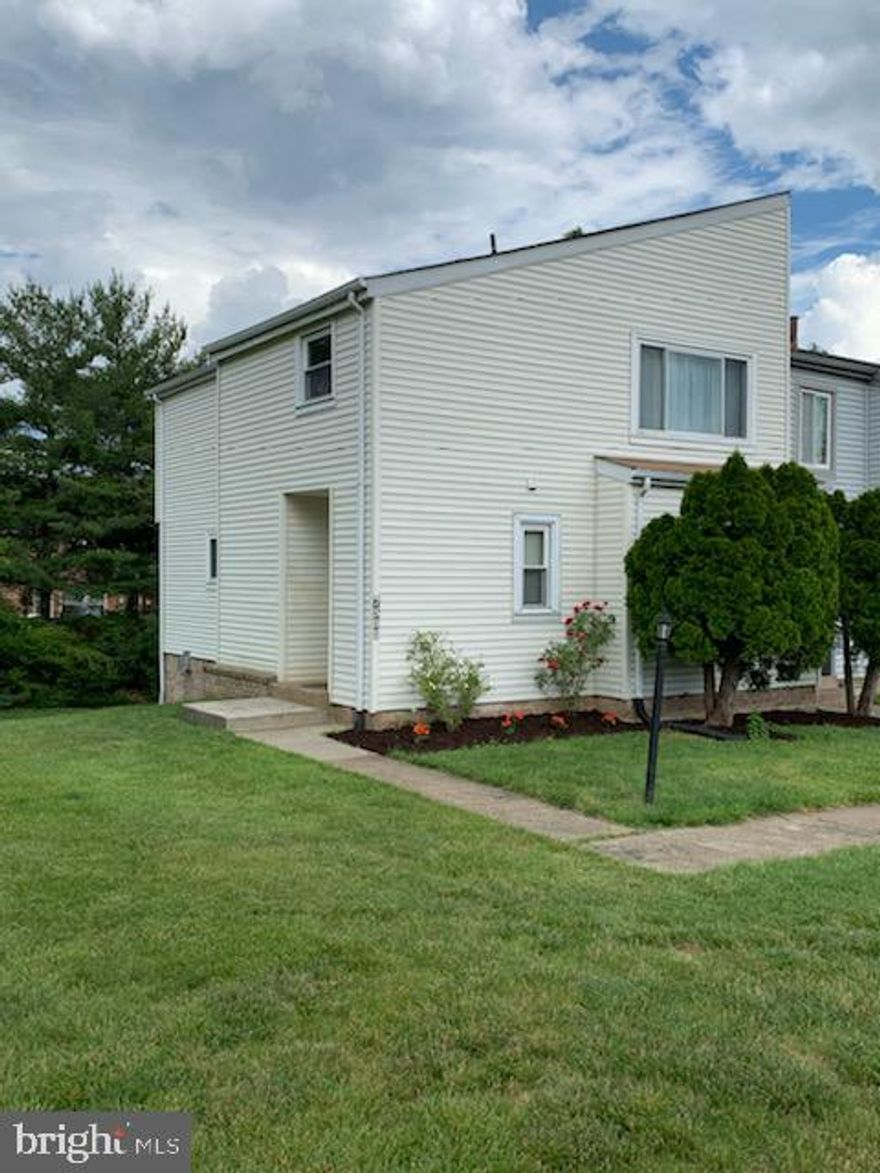 Bright oversized end unit super convenient to Rt 66 for commuting.  Open first floor with sunken living room, dining area, ranch room, eat in kitchen, and half bath.  Upper level has 4 bedrooms and 2 baths.  Master bedroom with walk in closet and bathroom.   Walk out lower level has family room with gas fireplace, utility room, bathroom, and large storage room. More living space and storage than many single family homes! Fresh paint, carpet, flooring, and counter tops!  New Trane HVAC in 2019.   Roof approximately 8 years old.   Home warranty!  Hurry! This won't last long!