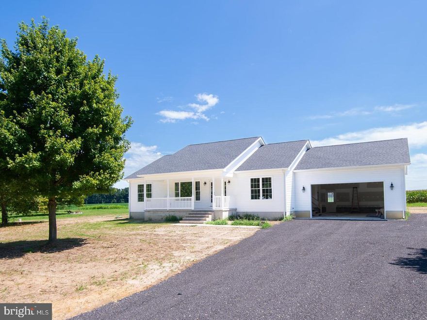 New construction - quality stick built home featuring 3 bedrooms and 2 baths, granite kitchen counter tops, island, separate laundry and an attached two car garage. Efficient heat pump (gas/electric) with tankless/on-demand hot water heater. Fully conditioned crawl space. Located in the Warwick School District. (Home pictured is similar model - not actual home)

Several models available. Call for additional prices.  Quick delivery.