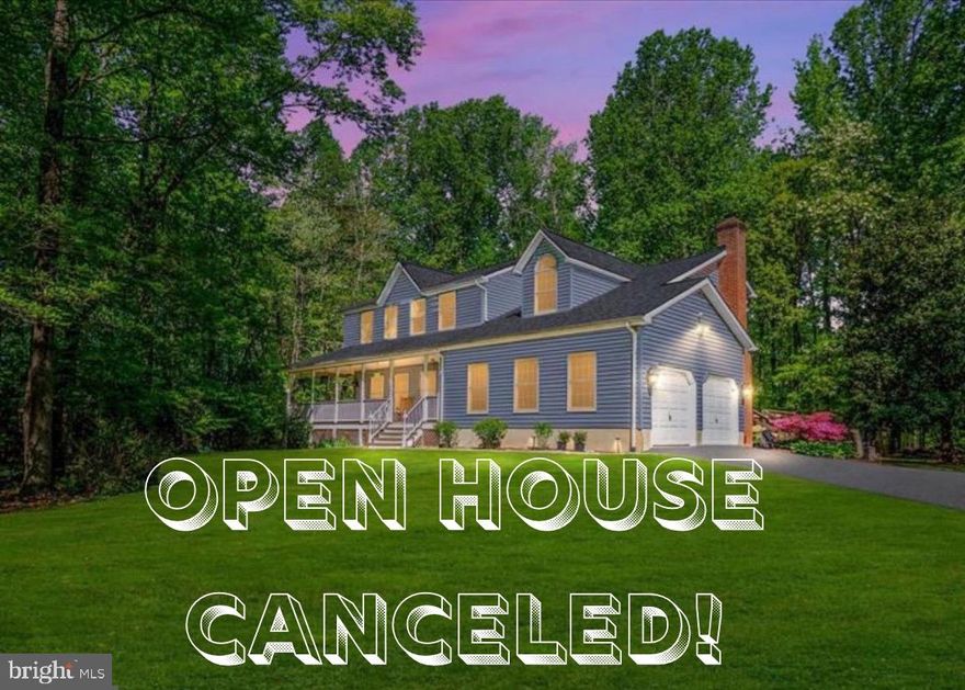 •••Open House CANCELLED, Offer Accepted•••Welcome to Your Private Oasis in Huntingtown!
Tucked away on 3.17 serene acres, this classic colonial offers the perfect blend of comfort, space, and timeless style. With 4 generously sized bedrooms, 2.5 bathrooms, and over 3 acres of level, private land—this home is a rare find with no HOA restrictions, giving you the freedom to truly make it your own.
Step inside to find a bright and spacious kitchen featuring updated stainless steel appliances, granite countertops, and a clear view into the cozy family room—ideal for entertaining or simply enjoying everyday life. A separate dining room and formal living room provide additional space for gatherings and holiday hosting. Enjoy your morning coffee from the screened-in porch, or grill out on the deck overlooking your expansive backyard.
Upstairs, the luxurious primary suite will take your breath away with its spa-like ensuite bath. Relax in the large soaking tub or refresh in the separate glass and tile shower. With two walk-in closets and an additional sitting area, this suite is designed for ultimate comfort. Each of the secondary bedrooms is equally spacious, complete with dual closets. The full, unfinished walkout basement offers endless potential—already equipped with rough-in plumbing for an additional bathroom. Create the rec room, home gym, or guest suite of your dreams.
Major updates like a newer roof and siding (within the last 5 years) add peace of mind. Located in a Purple Star School District, this home combines tranquility, space, and convenience in one beautiful package. Welcome home to  your very own slice of Huntingtown heaven!