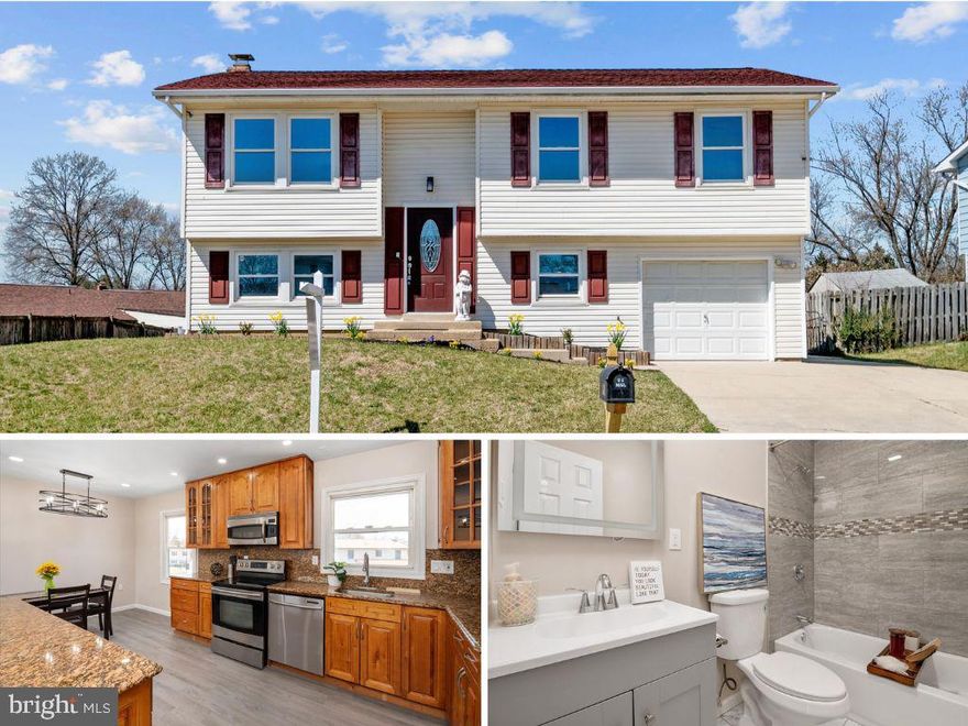 Rare Opportunity to Own This Beautiful Updated Home - Back on the Market for a Second Chance!!
This charming home in the highly sought-after community of The Provinces offers 4 bedrooms, 2 bathrooms, and 1,900+ sq ft, plus a 400-sq-ft sunroom.  Enjoy the one-car garage, oversized driveway, and patio for outdoor entertaining. Tastefully updated in 2025, Roof & HVAC in 2020. Inside, sleek recessed lighting, modern fixtures, ceiling fans, fresh paint, and LVP flooring enhance the space throughout both levels. Brimming with natural light, the open-concept kitchen features an island and stainless steel appliances, making it ideal for both cooking and entertaining.    Conveniently located just minutes from local schools, Arundel Mills Mall, BWI Airport, Fort Meade, NSA, and major routes to D.C. and Baltimore. This is truly a rare find—don't miss out on the opportunity to make this house your home!