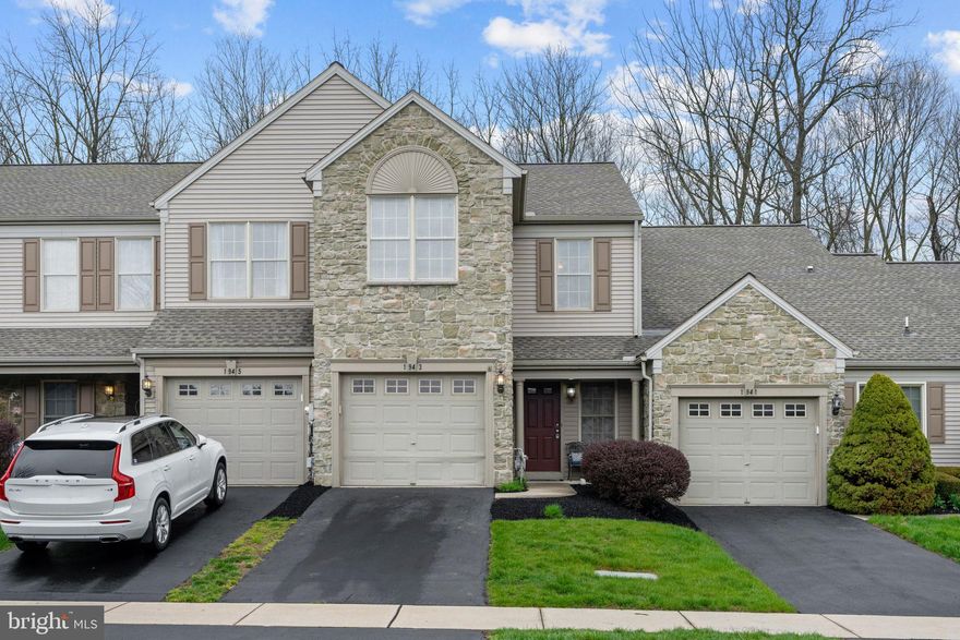 🏡 Welcome to your haven in the coveted Deer Run neighborhood! Step inside to discover a unique floor plan featuring not one, but two master suites, along with 2.5 baths, 1-car garage, and the convenience of second-floor laundry! The spacious living room opens onto a private patio & yard enveloped by lush trees, creating an inviting space for outdoor relaxation and entertaining, a serene retreat right in your own backyard. To ensure a seamless transition into your new abode, the owners are leaving the home fully equipped with refrigerator, washer, dryer, and kitchen appliances included in the sale. They have also added a new pantry door, had the stairs, master bathroom, and several walls newly painted (March 2024), and had touch-ups and repairs made throughout home to make sure it is move-in-ready for your busy lives. The HVAC has been regularly maintenanced and the A/C was replaced in 2023, new roof in 2017. This summer, you will love jumping on your bike or walking over to the 28-acre Gelder Park within the neighborhood with its tennis court, basketball court, 2 sand volleyball courts, picnic pavilions with tables, a baseball field, soccer field, concession stand with restrooms, lacrosse wall, miles of paved walking/bike paths that wind through Hershey, and nature trails that access Swatara Creek. Conveniently accessible to 322 (Harrisburg), Route 283 (Elizabethtown/Lancaster), Harrisburg airport, minutes to Hershey Med & attractions. HOA takes care of snow removal, landscaping, and exterior painting. Grab this one before someone else does!