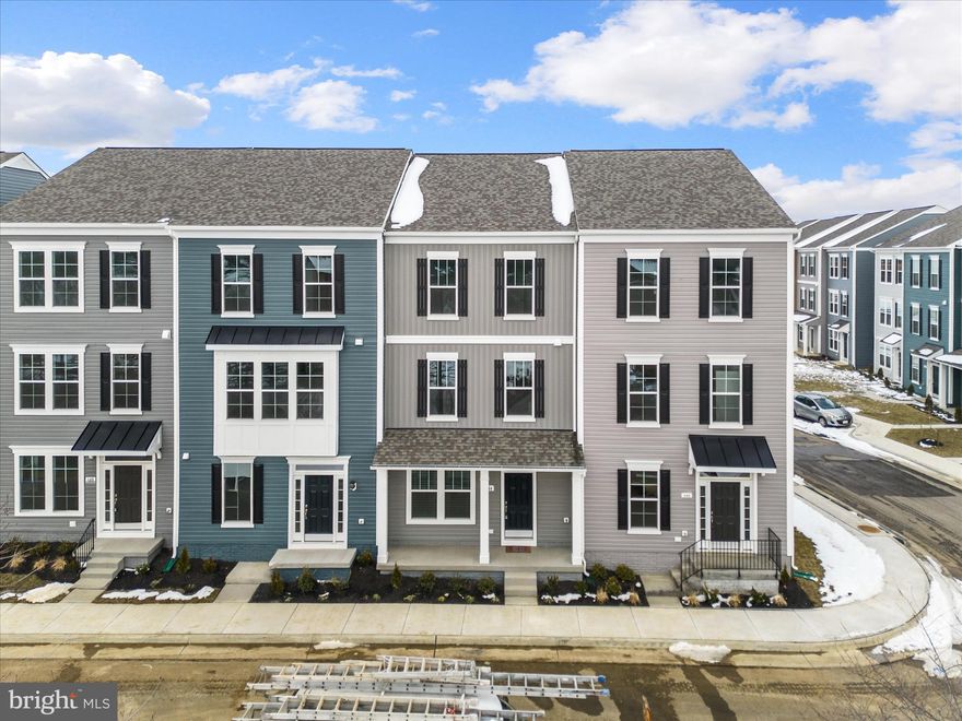 This beautiful, brand new townhome located in the City of Winchester is ready for its first tenants  There is an entry level  bedroom and full bath, the main level offers a spacious eat-in kitchen and family room.  Upstairs you will find a primary suite with double vanity and walk in closet, a hall bath, two more bedrooms and laundry...yes, this unit includes a brand new washer and dryer!  For your convenience, custom blinds are provided on all the windows and you'll love the easy cleaning of the LVP flooring on the entry and main levels and hard wood on the stairs.
This townhome also has a two car garage, plenty of room for your cars and stuff.  No worrying about shoveling snow or mowing the lawn... the HOA takes care of that!
Take advantage of this wonderful location with shops and restaurants  steps away, minutes to Old Town Winchester, and convenient to Rt. 37 and I81.
Call to schedule your private showing today! Click on the Rentspree link to apply.   No pets. No exceptions.