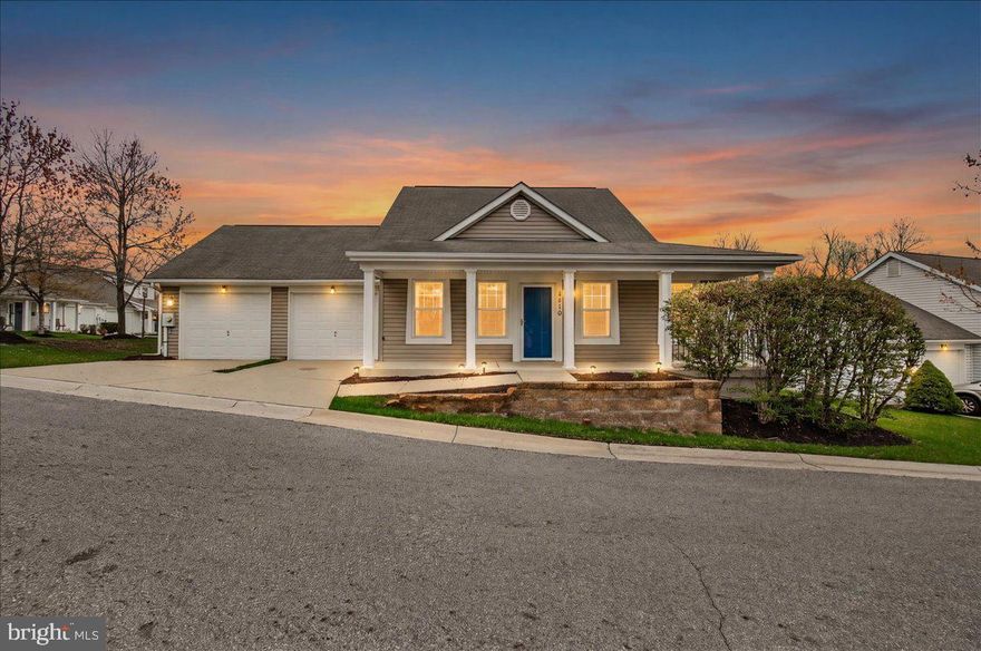 Rarely available oversized corner lot, detached single family home with a two car garage. This home is located in the desirable 62+ Community of Wildwood Park. One level living at its finest, 2 bedroom, 2 full bath home offers an open-floor concept with a living room/dining room combo. Expansive front porch to relax the day away. Located a short distance from the Senior Center and Library and minutes from downtown Mount Airy.

Snow removal and lawn maintenance are included in the modest HOA fee for easy, low maintenance living.