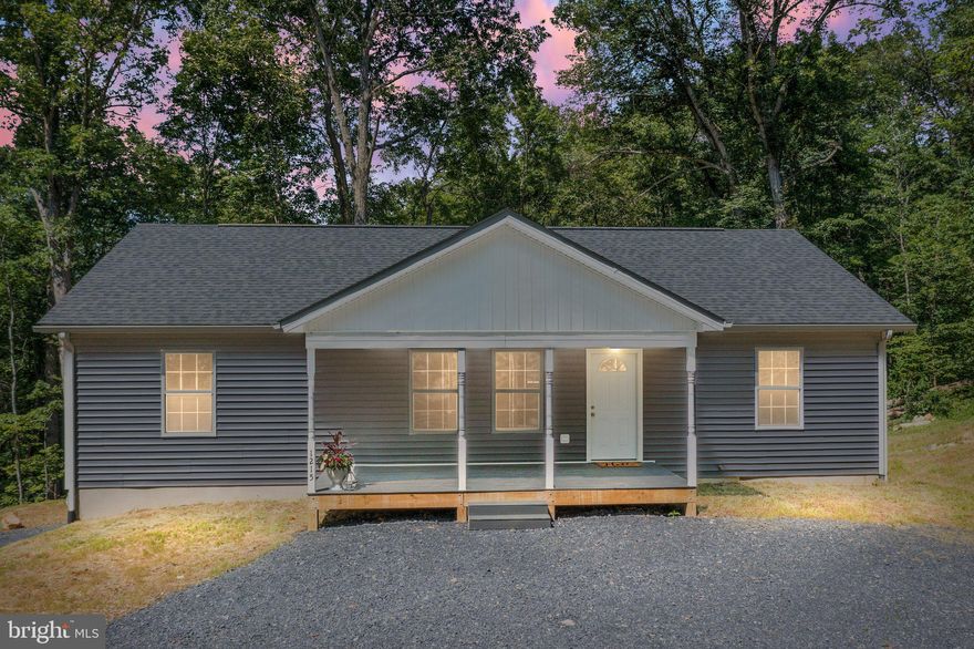 Don't miss your opportunity to have a place of your own in this quiet and private community. This well built, completed, new construction offers 3 bedrooms and 2 baths on a wooded 3 acre lot. This home boasts upgrades such as granite counters, luxury vinyl flooring, Trex decking on both the front and back, and a spacious laundry room.