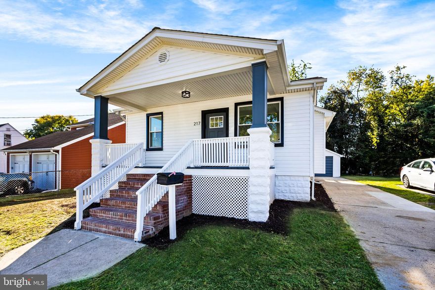 $0 HOA!! Welcome to this stunning, fully remodeled approx. 1,800 sq. single family house in Anne Arundel County, MD with an upgraded detached garage and 4-car driveway and approx. 200 sq. ft bonus room in the attic for yoga, playtime, or entertaining, this property offers both space and style. This cape cod is practically a Brand New home with a complete top-to-bottom transformation featuring master-crafted and tasteful upgrades including: new kitchen cabinets and granite counters; brand new appliances and lighting; new luxury vinyl floors, carpet, windows, and doors on all levels; freshly remodeled bathrooms; newly designed and finished basement with walkout; new HVAC system; a sleek garage opener system; a charming new deck; and fresh paint and finishes throughout the charming house. Experience serenity in this charming house with meticulously and eye-catching design and an open floor plan that effortlessly flows into a breathtaking, expansive backyard - perfect for gatherings and entertaining! This home offers space, functionality, and a convenient location perfectly situated with easy access to major commuter routes, BWI airport, shopping centers, restaurants, and more! Come take a look — you will not be disappointed! VR tour & FLOOR PLAN INCLUDED