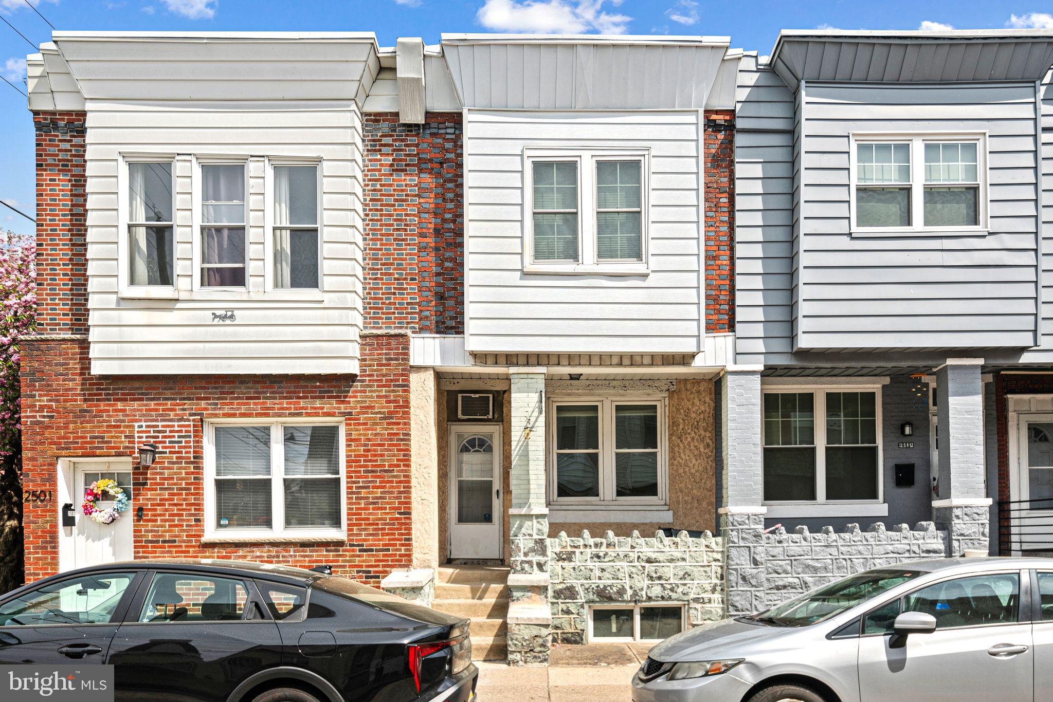 Welcome to 2503 S. American Street, a well-maintained gem nestled on a quiet block in one of South Philadelphia's most walkable neighborhoods. This move-in ready home offers the perfect blend of comfort, convenience, and charm—ideal for both buyers and investors seeking a low-maintenance opportunity. Step inside to discover a thoughtfully cared-for interior equipped with energy-efficient mini split air conditioning units for year-round comfort. The home's layout is functional and inviting, with plenty of natural light flowing throughout. Enjoy two outdoor spaces, including a welcoming front porch perfect for your morning coffee, and a private backyard ideal for relaxing, gardening, or entertaining. Location is everything, and this home delivers—just steps from Whitman Plaza, where you'll find grocery stores, restaurants, and retail shops. Commuters will appreciate the easy access to I-95, the Walt Whitman Bridge, and I-76, making travel in and out of the city a breeze. You're also close to several parks, perfect for outdoor fun or peaceful strolls. Whether you're a savvy or first time buyer or an investor seeking a turnkey property in a desirable location, 2503 S. American Street is a fantastic find. Don't miss your chance to call this quiet South Philly retreat home!