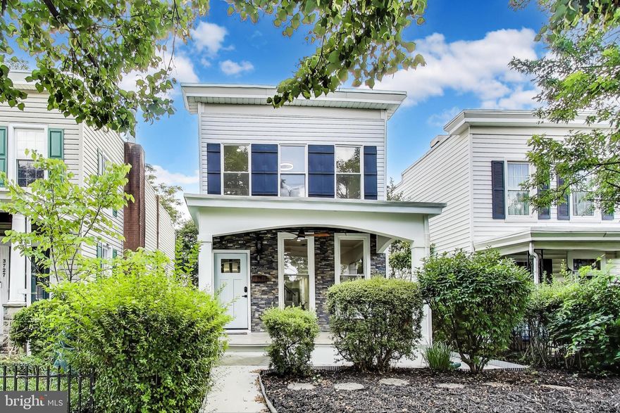 Now Offering Hampden Historic District`s Most Exquisite Home To Date. This Complete Revitalization Has Spared No Expense.  Luxury Vinyl Flooring Graces The Main Level Of A Generously Spaced Open Floor Plan. The White Granite Countertops, Stainless Steel Appliances And Gold Fixtures Aid In The Kitchen`s Warmth And Glow. This Home Boasts An Abundance Of Natural Light Thanks To New Windows, Further Enhanced By Energy Efficient Recessed Lighting Throughout.  The Bathrooms Are All Tastefully Designed And Complete The Homes` Charm.