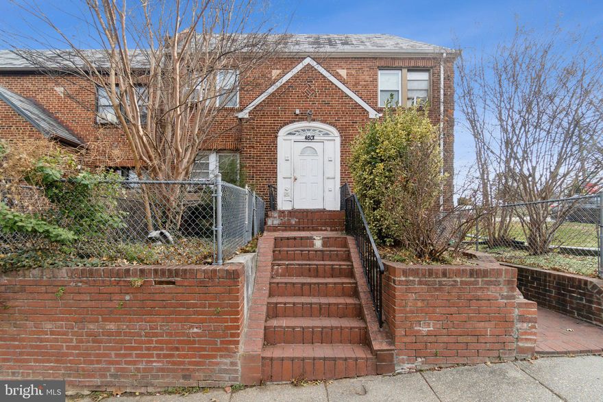 Attention Investors — Exceptional Basis for a 5‑Unit Value‑Add Play in Petworth.  
4801 3rd St NW presents a rare opportunity to acquire a five‑unit asset at a price point that supports meaningful repositioning and long‑term appreciation. The property is currently operated under a group‑rental structure with one long‑term tenant, generating a combined monthly income of $8,084.

With three 3‑bedroom units and two 2‑bedroom units, the building is well‑positioned for an investor‑driven transition to the voucher program. Recent Rent Resonablenss rent estimator guidance for this ZIP code reflects $4,113 for 3BR units and $2,805 for 2BR units, providing a clear framework for income growth once an investor implements a structured lease‑up and compliance plan.

A fully stabilized rent roll at these program‑friendly levels would reflect an illustrative pro forma gross annual rent of approximately $185,712. After accounting for typical operating expenses in this asset class, investors often model an estimated stabilized NOI in the $115,000–$125,000 range, depending on final operating strategy, compliance execution, and program approvals. These figures are for illustrative underwriting purposes only and are not guarantees of future performance.

At an asking price of $699,000, investors acquire a 5‑unit building in one of DC’s most resilient rental corridors at a basis that allows room for operational improvements, licensing cleanup, and strategic repositioning. This profile also aligns well with 1031 exchange objectives, offering a low entry basis, durable demand drivers, and a clear path to forced appreciation through improved operations rather than speculative redevelopment.

Many investors underwriting DC multifamily also evaluate potential tenant transition costs as part of their repositioning strategy. While every situation is unique and must comply with DC law, voluntary agreements and negotiated move‑outs are common tools that investors model. If capital is allocated toward tenant transition costs, the increased stabilized income potential may shorten the payback period once the building is fully stabilized. Actual outcomes depend on the investor's execution, the tenant's cooperation, and program approval.

Disclosure: The property is being delivered without a current Basic Business License (BBL). Investors should plan to complete the required licensing steps and ensure full compliance with DC rental regulations as part of their repositioning strategy.