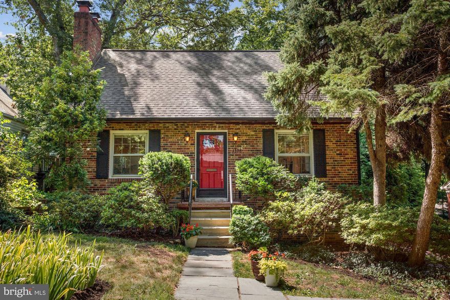 Charming and spacious custom cape on non-through street adjacent to  gorgeous wooded parkland and the W&OD bike path ***  Wonderful room sizes throughout *** Maple floors on main and upper levels ***. Stylish kitchen with white cabinetry, granite, stainless appliances, designer tile floor ***.  Main level bedroom and bath with separate side entrance  - ideal for home office or extended family living space.  ****. Wonderful high velocity central air-conditioning  and efficient hot water heat *** Bright  family/sunroom  with windows on three sides.   Fabulous unfinished lower level - so much potential. It is a large space with lots of windows, walkout rear door and fireplace.   Super convenient   ( 16  x. 11 )  storage, work space/studio beneath family room has separate outside entry ***  Quiet block of the sought-after Barcroft community - just four blocks to Columbia Pike shops, restaurants, transit.  Super access to Ballston, Shirlington.