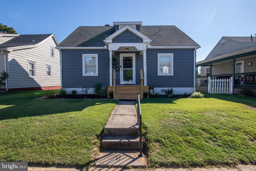 Welcome to this adorable 3 Bd./2 Full Bath Cape Cod located in the popular Fireside community! As you approach this charming home, you'll see that the siding and exterior details have been lovingly updated in today's colors and a brand new front porch has been added, which really makes this home POP with curb appeal. Don't you worry though - all of the charm of this 1940's home has been preserved as you'll notice in the wood floors (stripped & unfinished for you to add whatever color stain you'd like), the uniquely arched doorways, and the timeless (yet brand new) tile styles selected for the kitchen and bathrooms. Lucky for you, however, it also combines those charming features with updated black & white kitchen cabinets, butcher block countertops, stainless steel appliances, and new bathroom vanities - the best of yesterday & today! You'll also be pleased to know that it's been freshly painted and the windows have been updated. Both full bathrooms have been renovated and you'll love that the upstairs bedroom suite has a walk-in closet as well as a gorgeous tiled bathroom shower! The basement has both a partially finished area for a potential office, gym, or whatever you might need, along with an unfinished storage area. Lastly, wait until you see the backyard! There is a brand new deck, brick patio, as well as a grassy area - all fenced in for your convenience. And don't forget the detached garage! All of this is just minutes from parks, major byways and the plethora of restaurants & shops York has to offer. Sellers are also throwing in a 2 Year Home Warranty for your peace of mind!  Set up a showing with your agent or if you don't have one, give me a call to find out how to make this home yours!