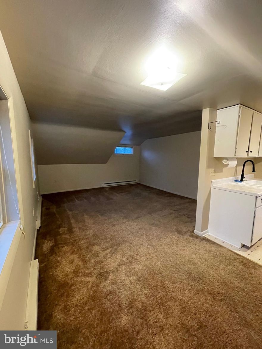 For rent is a second floor 2 bedroom apartment. Apartment is electric baseboard heat and window units for A/C. Units has its own stackable washer/dryer. Apartment has 2 parking spaces. No Smoking, No Pets. $40 nonrefundable application fee required per applicant and if selected $50 admin fee. 625 Min. Credit Score