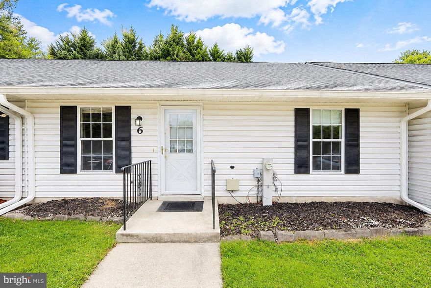 This over‑55 condominium is located in the picturesque community of Cherry View Park, surrounded by lush green landscapes, walking trails, and a shared residential clubhouse.   
Add your personal touch to make this home truly your own.  It features two generously sized bedrooms and two full bathrooms—one with a walk‑in shower and the other with a tub/shower combination.  The galley kitchen sits at the front of the home, offering abundant natural light and a seamless flow into the dining area, living room, and a serene rear patio perfect for outdoor relaxation.  Additional conveniences include a dedicated laundry room and ample closet space for storage.
Priced well below market for a quick sale.  Come see it today.  Photos with furnishings are virtually staged.