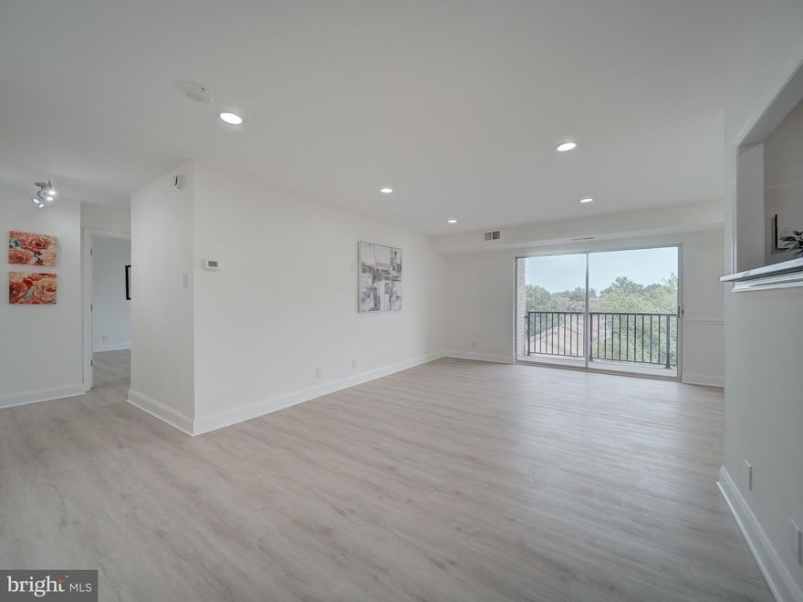 This condo is 100% ready for Your buyers!!This lovely  Fifth-floor  beauty  has been beautifully redone  at Columbia Towers.  This Condo features a Semi Open-concept kitchen and living area & Dining area flooded with lots  of  natural light. This  luxurious condo  offer 2  very spacious  bedroom, 2 remodeled baths withJacuzzi jet tub with  tasteful tile work . also  42" upgraded  kitchen Cabinets, granite countertops, Updated stainless steel appliances, Top of the line  engineer wood flooring throughout the entire condo, almost new windows, Upgraded granite vanities, updated  fixtures, recess lighting, large closets  , spacious balcony and lists goes on and on... Your buyers will  Enjoy the peace of mind in a secure building that offers a community pool and club room.  It is also perfectly positioned  just off Route 29,  what make this a commuters dream with quick access to the ICC, 495, and the metro, making downtown Silver Spring, DC, and Baltimore just minutes away.