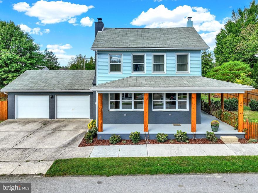 Step into this thoughtfully updated Hershey home that perfectly blends timeless character with modern comfort. Just moments from downtown, this property showcases inviting living spaces, extensive recent updates, and a backyard oasis designed for relaxation and creativity.
Inside, you’re welcomed by an open and airy floor plan with engineered hardwood flooring, fresh neutral paint, and plenty of natural light. The living and dining areas share a cozy painted brick fireplace with a custom wood mantel and transition seamlessly into a beautifully remodeled kitchen featuring quartz countertops, soft-close cabinetry, a built-in wine rack, plate display, and stainless-steel appliances. Stylish lighting updates throughout the kitchen and bedrooms give the space a polished, contemporary look.
The main floor includes a flexible home office or study, a powder room, and a laundry area with a 2023 Electrolux washer and dryer on a custom-built stand. Upstairs offers three comfortable bedrooms with brand-new carpeting, a bonus sitting area, and a tastefully renovated full bath complete with a jetted tub and comfort-height vanity.
Recent mechanical and system upgrades include a ductless mini-split system and electric water heater, updated electrical with new subpanel and GFCIs in ‘25, and refreshed window treatments and interior finishes.
Out back, a refinished detached studio provides the perfect space for a home office, art studio, or personal gym. The covered patio—easily enclosed for year-round use—overlooks a fenced, level yard brimming with thoughtful landscaping and privacy. Upgrades include new custom cedar fencing and gates (‘24), the removal of old cement and laundry lines, and expanded garden areas with raised beds and an automatic watering system.
The property is a true garden retreat, featuring peach and magnolia trees, roses, hydrangeas, lilacs, honeysuckle, lilies, irises, mock orange, and espaliered apple and pear trees—ensuring beauty and color in every season.
Completing the property is an oversized two-car garage with interior and alley access, all on a .35-acre lot within walking distance to schools, Hersheypark, and Hershey Medical Center. Every corner of this home reflects thoughtful care, quality upgrades, and an undeniable sense of warmth and style.