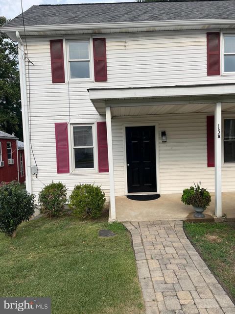 Townhouse For Rent - 15 A W Frederick Street<br/> WALKERSVILLE, MD 21793