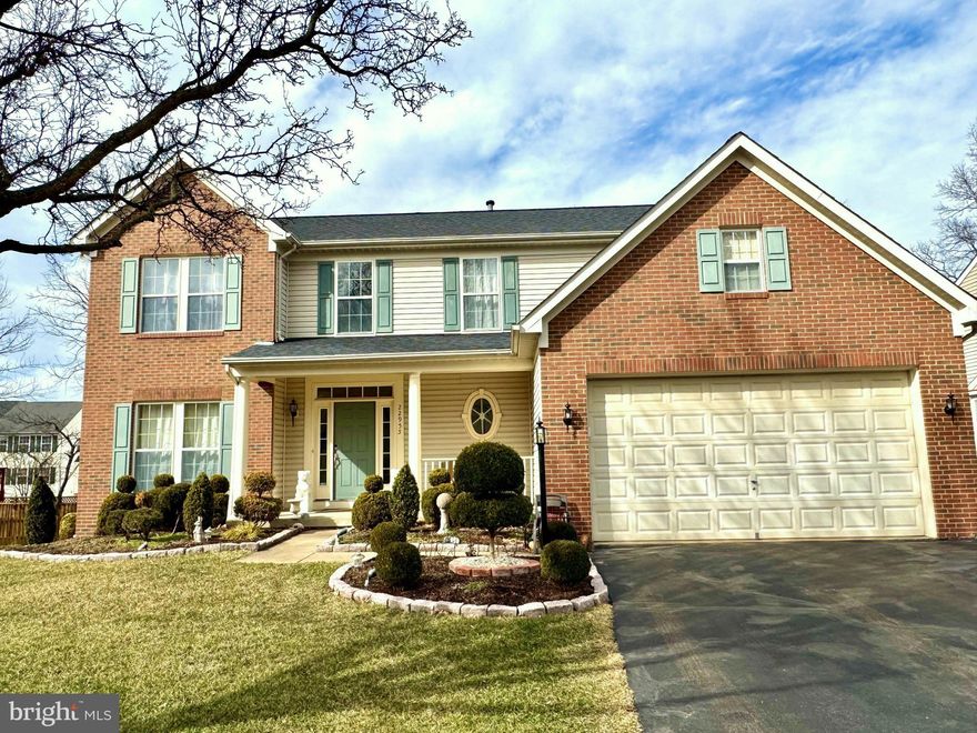 Massive $50K Price Drop! Act Fast Before It’s Gone!
Welcome to this stunning single-family home located on a quiet cul-de-sac in the desirable Rock Hill subdivision. This beautifully upgraded home offers three fully finished levels, providing plenty of space for comfortable living. With four spacious bedrooms upstairs, a bonus room downstairs, 3.5 bathrooms, freshly painted on all three levels, an EV-ready two-car garage, and beautifully landscaped yards with a professional irrigation system throughout, this home is a true gem. As you step inside, you'll immediately notice the meticulously maintained interior. The two-story foyer, highlighted by a dazzling crystal chandelier, sets the tone for the elegance found throughout the home. The main level features hardwood flooring and includes a formal living room with a custom ceiling design, crown molding, and a mirrored wall, as well as a formal dining room with a bay window, custom ceiling design, crown molding, chair railing, wainscoting, and a crystal chandelier. The gourmet kitchen is a chef's dream, offering quartz countertops, stainless steel appliances, an island, and an electric range. A bright breakfast area with a bay window overlooks the deck and backyard to provide the perfect spot for informal dining, while the sunken family room, with a coffered ceiling and gas fireplace, is perfect for relaxation and entertaining. The open-concept layout on the main level seamlessly blends everyday living with formal entertaining and offers access to a large deck that overlooks a flat, beautifully landscaped backyard. The upper level features four spacious bedrooms, including the oversized primary suite with a cathedral ceiling, a generous walk-in closet, and a beautifully upgraded master bath. Three additional bedrooms share a full bath along the hallway. The fully finished walk-up basement offers even more space, featuring a large recreation room, a full bath, and a versatile room that can be used as an office or home gym. Rock Hill residents enjoy the everyday convenience of a fitness center, pool, and playground on either end of this quiet community. Conveniently located near shopping, restaurants, and entertainment throughout Sterling, Herndon, and Ashburn - such as One Loudoun, Reston Town Center, and Dulles Town Center - this home also provides easy access to Route 28, Route 267, major commuter routes, and Dulles International Airport. This is the perfect home for you and your family—don’t miss out on this incredible opportunity!