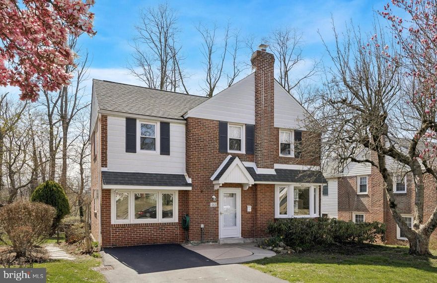 Beautiful Colonial Home with great curb appeal in the popular Westgate Hills Neighborhood in one of Havertown's great sidewalk communities.  Private driveway with off street parking for 2 cars.  Spacious  living room with a large bay window, first-floor office (which can also serve as a fourth bedroom) that features a convenient half bath & closet, formal dining room, updated kitchen with built-in breakfast bar, ample cabinet space, gas stove, refrigerator, dishwasher, outside exit to the back patio and the private rear yard.  Second level: Primary bedroom, hall bath, two generously sized second and third bedrooms. Pull down stairs in the second bedroom to insulated and floored storage attic. Lower Level: Partial finished basement with loads of storage space, laundry area with utility sink, mechanicals and walk-out basement (rare find) to the rear yard.  Good mechanicals with gas hot water heating system, gas domestic hot water heater, 100 AMP Electrical Service and complete roof replacement in 2016 (documentation available).  This is a well loved home in move-in condition that has been very nicely maintained and improved over the years.  The living room, dining room and kitchen were just freshly painted. The exterior of this home is low maintenance with stone, brick and siding.  There are newer front & rear doors and replacement windows throughout.   Includes: Refrigerator, washer, dryer, ceiling fans and 4 window air conditioning units.  Excellent location conveniently located to nearby Manoa Shopping Center, restaurants, YMCA, Starbucks, Wawa, Acme, Giant and public transportation.  The Westgate Hills Park is nearby with softball and baseball fields, playground equipment, new tennis & pickle ball courts, basketball courts, barbeque, nature areas, and offers numerous park programs & an assortment of activities for all members of the family with countless holiday traditions, such as the 4th of July Parade, Octoberfest, Golf Outings, Movies in the Park and an Easter Egg Hunt. It's a community like no other and in the Award Winning Haverford School District.  Just a short drive to the Haverford Community Recreation and Environmental Center (CREC) at Haverford Reserve which offers a fitness center, dog park, classes for all ages, recreational activities, walking trails, soccer field and all-accessible playground. Easy access to Routes 1, 3 & 476 and less than 30 minutes to King of Prussia, Valley Forge, Center City, sports venues and the Philadelphia International Airport.