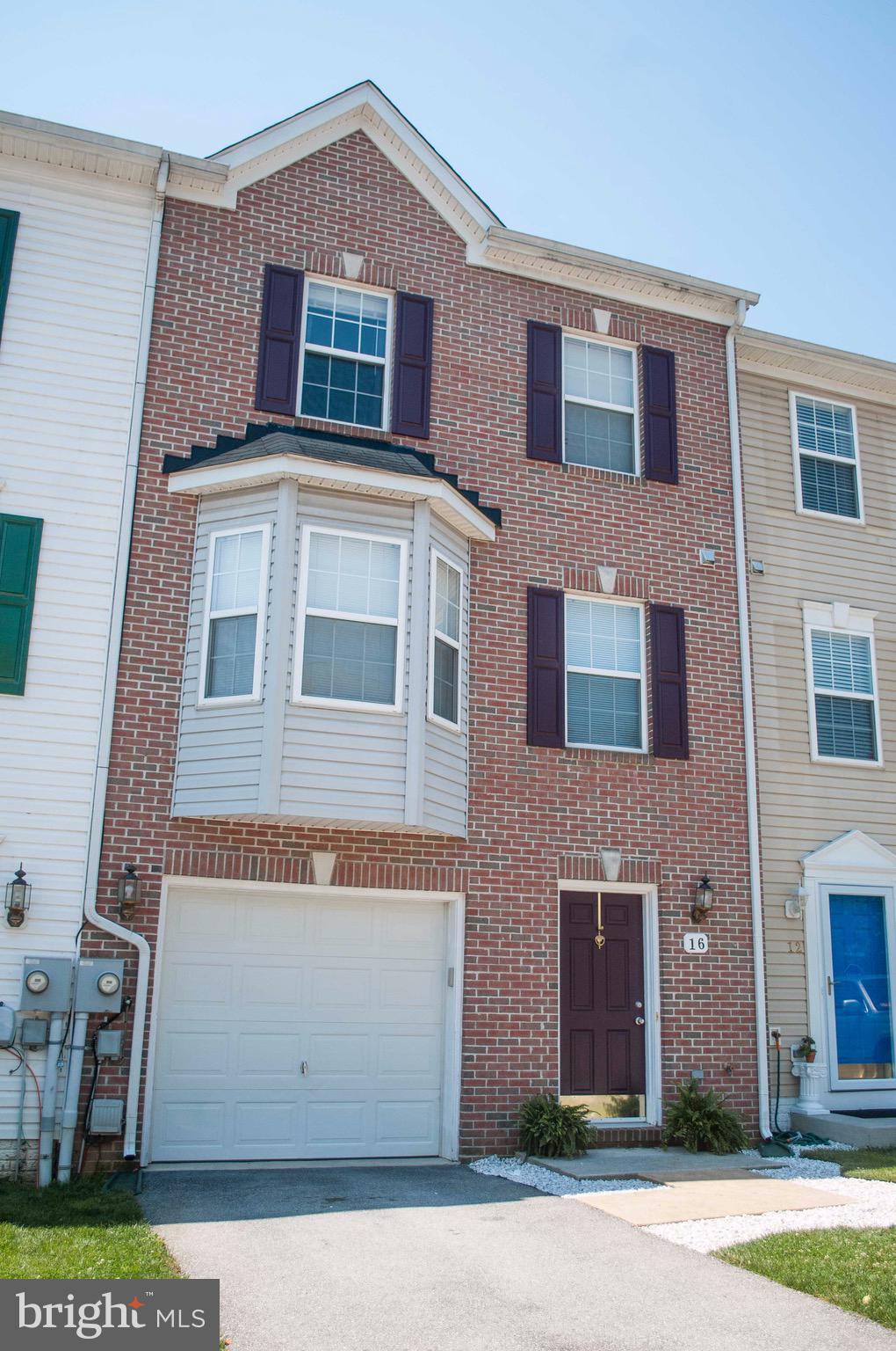 Spacious 3 bedroom, 2.5 bath townhome located in County Green subdivision. This 3 level home features a single car garage and fully finished basement with fenced in backyard. Charming, eat in kitchen, back deck with beautiful view of the common area and a large family room on the second floor. Master bedroom includes a master bathroom with walk in closet and hidden gun safe. The community features 2 parks, right around the corner and is extremely convenient for commuters, close to Rt 340 and Rt 9. A must see!