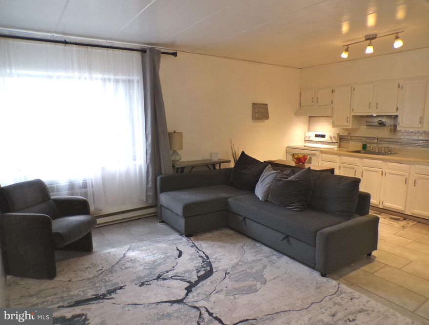 Discover this very affordable first-floor studio flat that has been lovingly cared for and offers surprising value.  If you are looking for an affordable home with the HOA fees covering water, including hot water, with electric being the ONLY utility you pay as well as a pet friendly, no breed restriction complex, HERE IT IS!  Featuring an updated kitchen and an updated bathroom, this efficient home includes a Murphy bed, air conditioning, and natural gas heat. The building also provides convenient laundry facilities. With reasonable HOA fees, this is an excellent opportunity for someone looking for a cost-effective place to live—or for an investor seeking a great rental option. Located close to shopping, medical facilities, and major highway routes, this property ensures easy access to all areas in and around the state. Owning this home could cost you less than renting, making it a smart and affordable choice.  Make your appointment today!