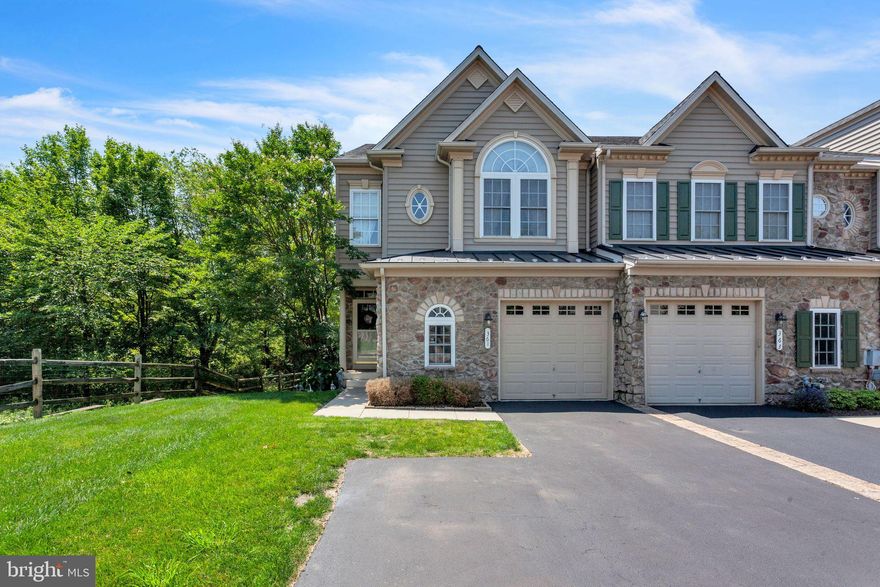 This Luxurious End-Unit Townhome in a Sought-After 'Reserve at New Britain' Community Boasts: Dramatic Two-Story Foyer; The Open-Concept Floor Plan; Natural Hardwood Flooring Throughout the First Floor; Well Designed Kitchen with White Cabinetry, Granite Counter Tops, Natural Stone Backsplash, Upgraded Stainless Steel Appliances (Including New Built-In Double Oven and Smart Refrigerator), and Peninsula Breakfast Bar. Spacious Living Room with Gas Fireplace and French Doors Leading to a Maintenance-Free (Trex) Deck Overlooking Trees and Two Serene Ponds; Elegant Dining Room with Coffered Ceilings, Chair Rails, and Crown Moldings. Powder Room Completes the Level. Upstairs Master suite Features Tray Ceiling, Double Doors, Large Walk-In Closet, and Great Master Bath with His and Her Sinks, Roman Tub, and Large Shower. Additional Hall Bathroom, Laundry Room (with built-in hanger), and Two More Bedrooms on the Upper Level. Nicely Finished Walk-Out Basement Featuring a Custom Built-In Dry Bar with Mini Fridge, Full Bathroom, and Storage Area; Enjoy Sitting on the Patio (with Great Views) Even in Rainy Weather Being Protected by Underdeck Ceiling. Oversized Garage with Storage/Work Area, and Two Driveway Parking spots. Two-Zoned Heating and Air Conditioning (with Smart Nest Thermostats). Superb Location Within Community on the Cul-de-Sac Street with Stunning Views of the Wooded and Open Areas with Ponds. Convenient to Shopping, Dining, and Major Highways; Minutes Away from Septa's Regional Rail, Peace Valley Park and Doylestown. Covered by Award Winning Sought-After Central Bucks School District! Do not sleep on it! (Funds to Move-In: 1st month, Last Month, Security Deposit). Pets to be considered on case-by-case basis (pet fee and/or deposit may apply). Available for move-in - August 1, 2025

 Landlord pays HOA fees. Tenant pays all the utilities.