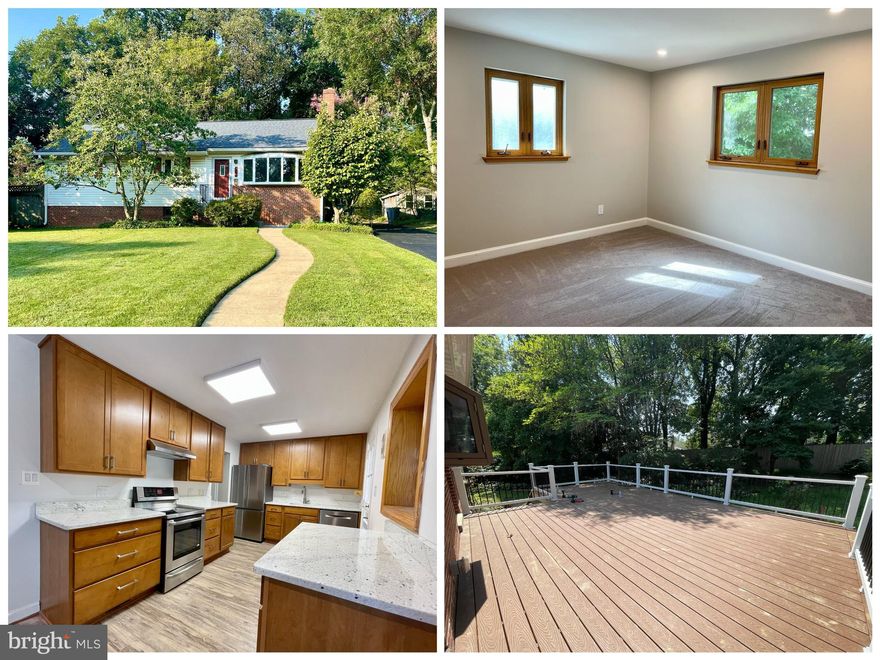 OPEN HOUSE SUNDAY CANCELLED-Located in the heart of Annandale, this 4BD/ 2BA home has been fully renovated. Enter through the front door you will find a spacious living room with a cozy wood-burning fireplace, walk around to the kitchen and find newer appliances, nicely done cabinets and granite counter top. The huge new trex deck off the kitchen is perfect for entertaining guests. The finished walk out basement with new LVP flooring, newer washer/dryer, HVAC and  Water Heater replaced in 2021, Roof replaced 2020, and plenty of storage space. Great location inside the beltway, minutes away from shopping, dining , and all major routes .