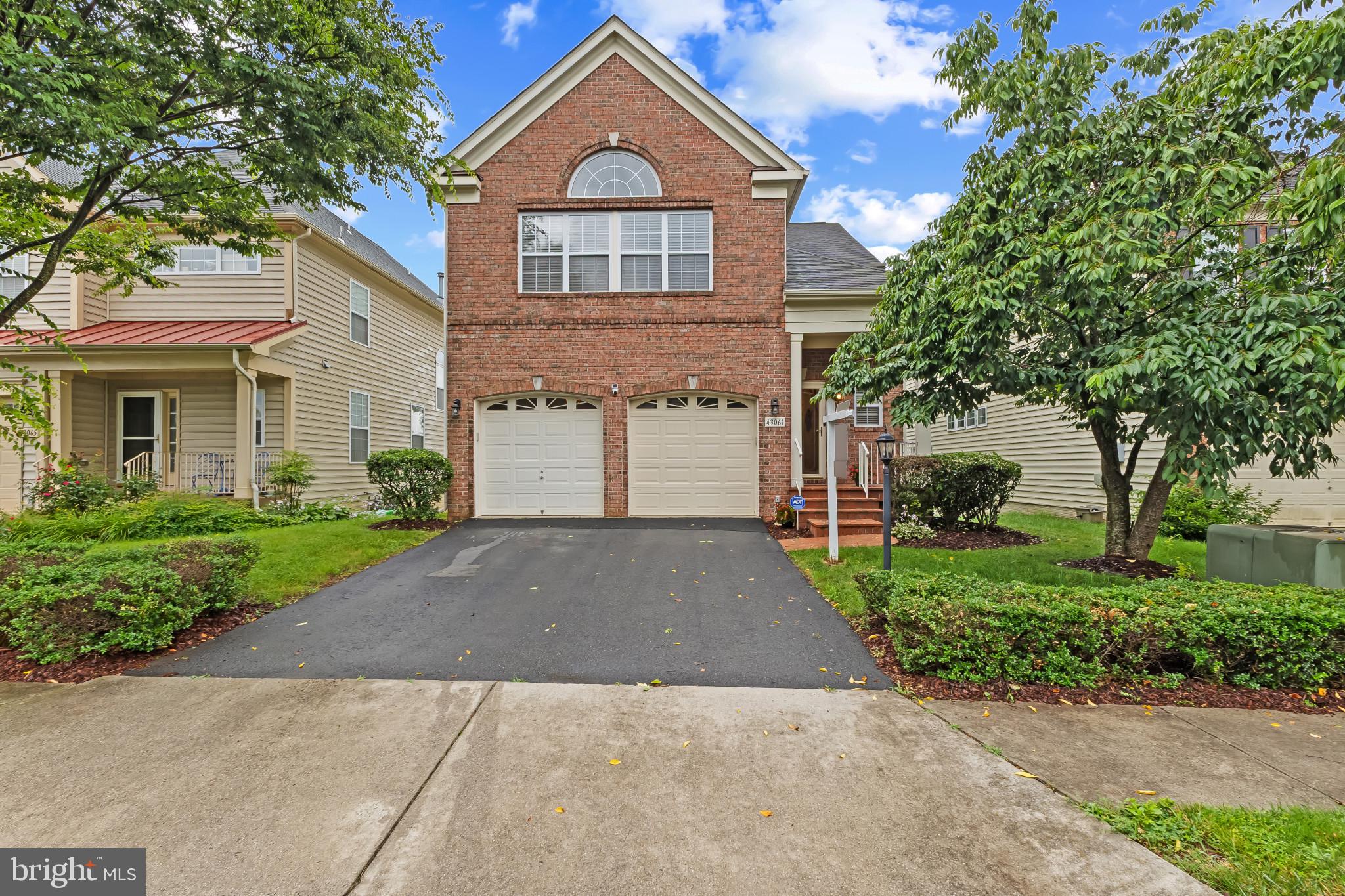 Located in the highly sought-after Reserve at Belle Terra, this beautifully maintained home offers over 2,600 square feet of finished living space across three levels, featuring 4 spacious bedrooms, 3.5 bathrooms, hardwood flooring throughout the main level and upper hallway, a newly rebuilt low-maintenance composite deck, and a finished basement with a full bathroom for added flexibility. The bright, open-concept kitchen includes granite countertops and classic oak-style cabinetry, flowing effortlessly into the main living area. The elegant hardwood staircase adds a custom touch, while the bedroom level is well laid out for both privacy and function. Just off the walk-out basement, you'll also find a covered stamped concrete patio, perfect for additional outdoor entertaining or relaxing in the shade. Nestled on a quiet cul-de-sac, this home offers great curb appeal and backs to open green space. Residents enjoy convenient access to major commuter routes including the Dulles Greenway, Route 7, and Route 28, and the property is within walking distance to the Silver Line Metro. You're also minutes from One Loudoun, Brambleton Town Center, local wineries, parks, and top-rated Loudoun County schools. With no other active listings currently available in the neighborhood, this is a rare opportunity to own a move-in-ready home in one of Ashburn’s premier communities.