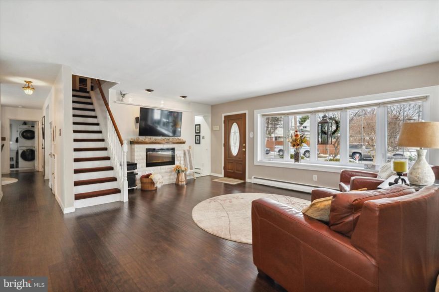 Nestled in the heart of a charming neighborhood, this captivating home stands as a true treasure within its community. Conveniently located near major highways, accessibility is a key feature of this residence. As one of the larger homes in the neighborhood with over 2000 square feet, it combines coziness with a spacious feel. Step inside, and you'll find a thoughtfully designed interior that maximizes every inch of space. The cozy living areas are adorned with tasteful decor, creating a warm and welcoming ambiance. Natural light floods through strategically placed windows, highlighting the home's charm and creating a bright and airy feel. The kitchen is a focal point, featuring modern appliances, space to gather, and pantry space. Plus a breakfast nook with views through the sliding glass door to the fenced in backyard and pool. The primary bedroom on the main floor offers a sense of tranquility and comfort, providing a private retreat within this delightful abode. Upstairs there is a well thought out desk in the hallway big enough for two to work on their homework, crafts or used as a remote office space.  Plus 3 additional bedrooms upstairs with a recently updated spacious full bath. The backyard pool area is a hidden gem, providing a private oasis for relaxation or entertaining guests. Imagine enjoying peaceful evenings on a well-designed patio or hosting pool parties in this private backyard. This home sets itself apart with the first floor half bath/laundry with private access to the backyard to avoid wet feet in the house. In addition to its aesthetic appeal, this home's location is a major asset. Proximity to highways ensures easy commuting and quick access to nearby amenities. Whether it's shopping, dining, or recreational activities, everything is within reach. Stop by for a tour, this amazing home won't last long. ***12 month home warranty w/ America's Preferred Home Warranty, Inc. included***