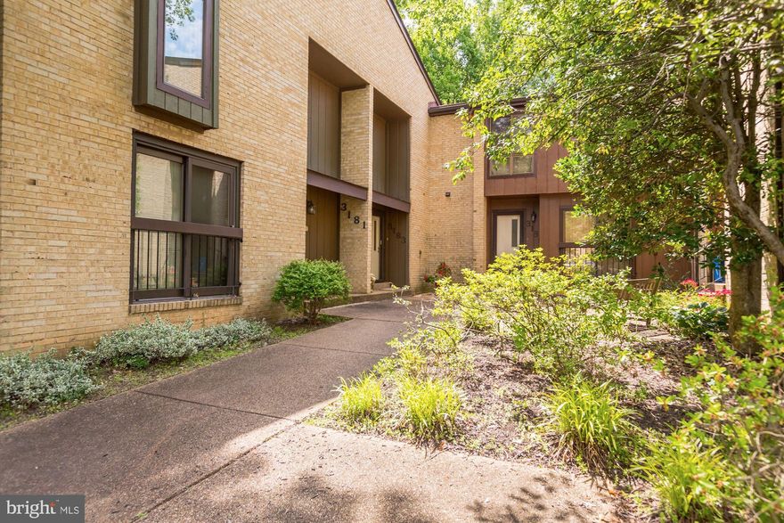 The best kept secret in Chesterfield Mews is about to be on the market!  Do you like the convenience of living close to Metro with easy access to all the DC area has to offer?  And  do you also relish nature and privacy?  Here is your chance to have both!  This beautifully updated and very well cared for  inside Ashford  unit, tucked in the most private corner of the Mews, has spectacular views from every room!  Wake up in the owner s suite and contemplate your day while taking in the view of the trees.  Even inside, the en-suite bathroom was completely remodeled with hand selected materials evoking the home s natural setting.  The views of nature continue in the second and third bedrooms as the wooded parkland wraps itself around this corner of the community.  Come down to the main level, where the circular flow through all the rooms makes for comfortable, peaceful living as well as great entertaining!  With decks off both the dining room and the kitchen, the latter with access to the professionally landscaped backyard below, your living space extends into the private outdoors.  The remodeled lower level family room, with it s beautiful hardwood floors and raised hearth fireplace, features a custom wet-bar, complete with fridge, that you may barely notice as you re drawn to the view of your backyard patio through the  wall of glass  leading there.  This portion of the backyard features a half-height fence along one side, bringing the parkland views into your private space.  A semi-sheltered storage area below the deck provides convenient and out of sight storage.  And just around the corner to the left is another hidden space, the second, fully landscaped backyard, complete with hammock hook-up!  Even the utilitarian spaces have been touched by nature.  Windows were added to both the laundry and utility rooms, bringing natural light and views, a rare luxury in a townhouse.  An opportunity like this doesn t come along often